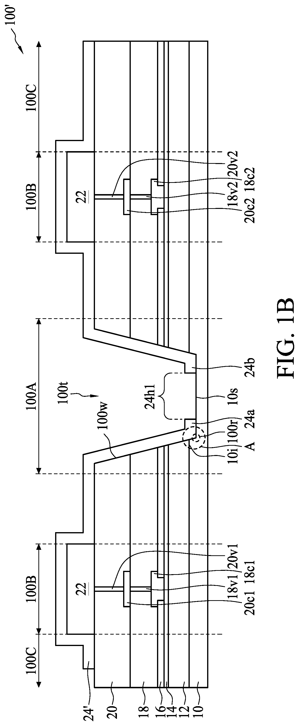 Patent US11854887 Figure 2 – Nitride-based semiconductor devices with recesses for dicing and methods of fabricating the same