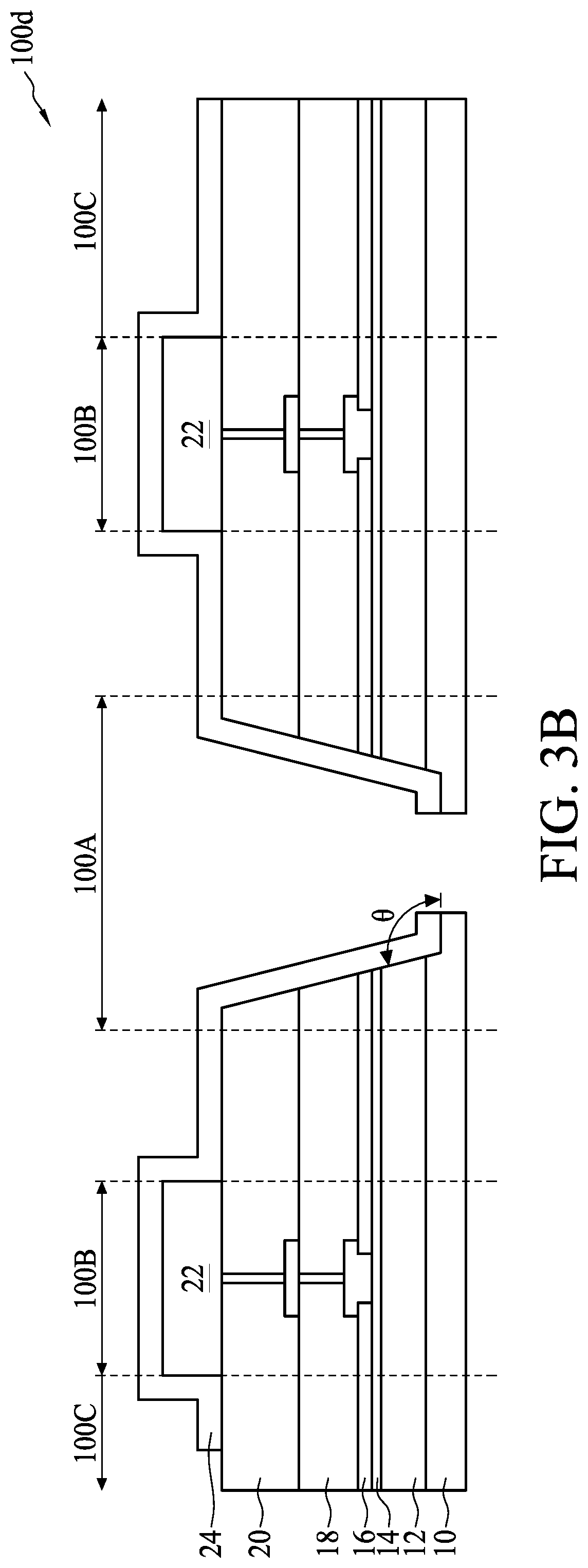 Patent US11854887 Figure 17 – Nitride-based semiconductor devices with recesses for dicing and methods of fabricating the same