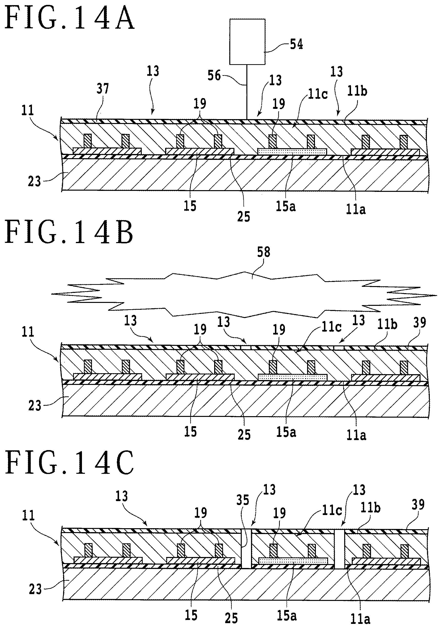 Patent US11854891 Figure 14 – Wafer manufacturing method and laminated device chip manufacturing method
