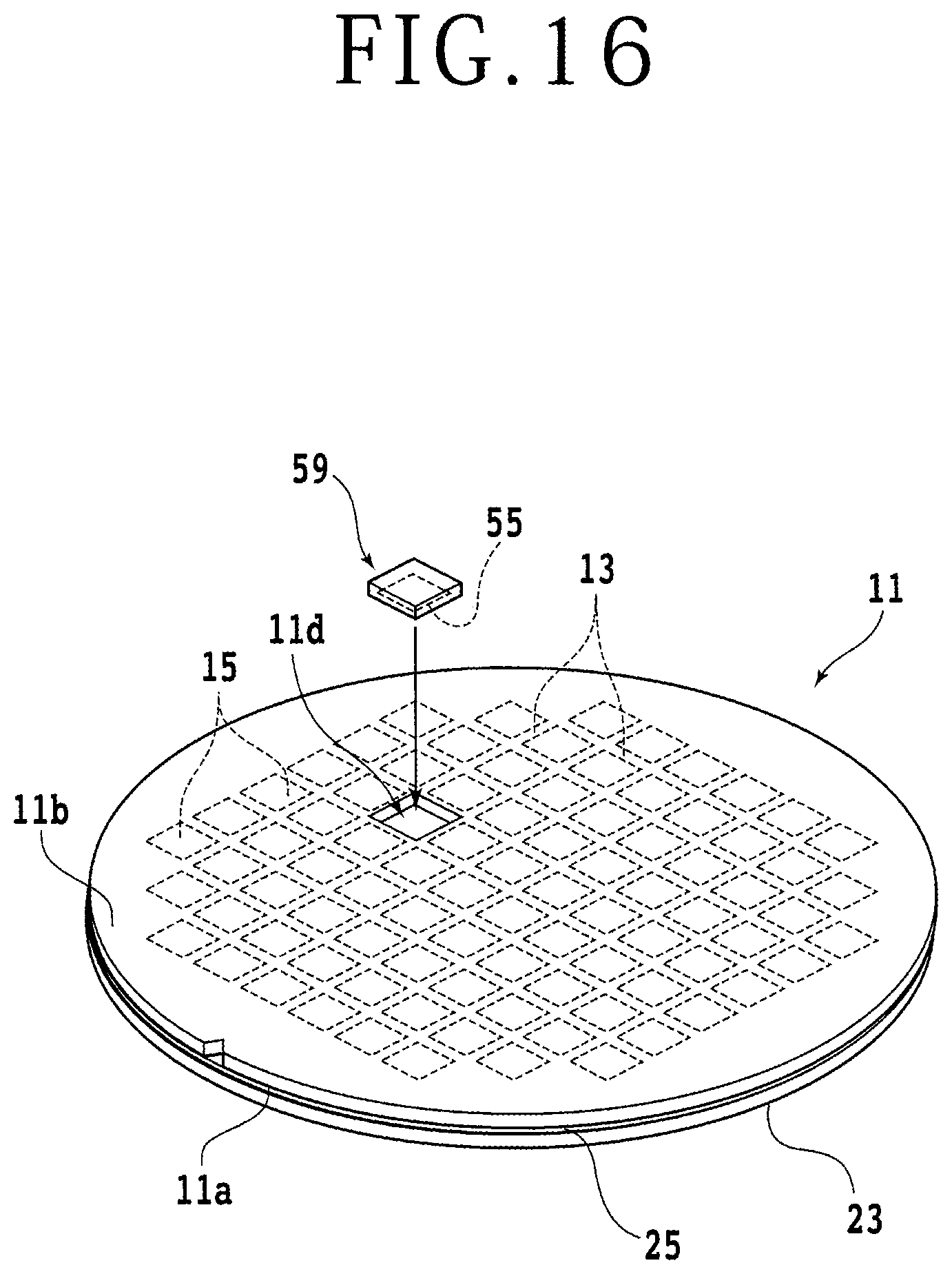 Patent US11854891 Figure 16 – Wafer manufacturing method and laminated device chip manufacturing method