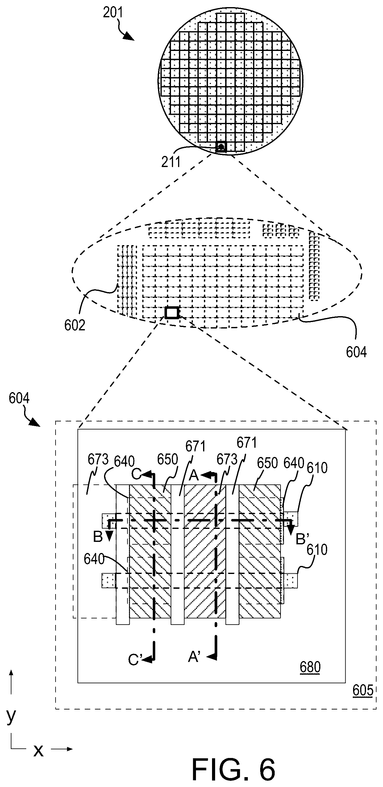 Patent US11854894 Figure 9 – Integrated circuit device structures and double-sided electrical testing