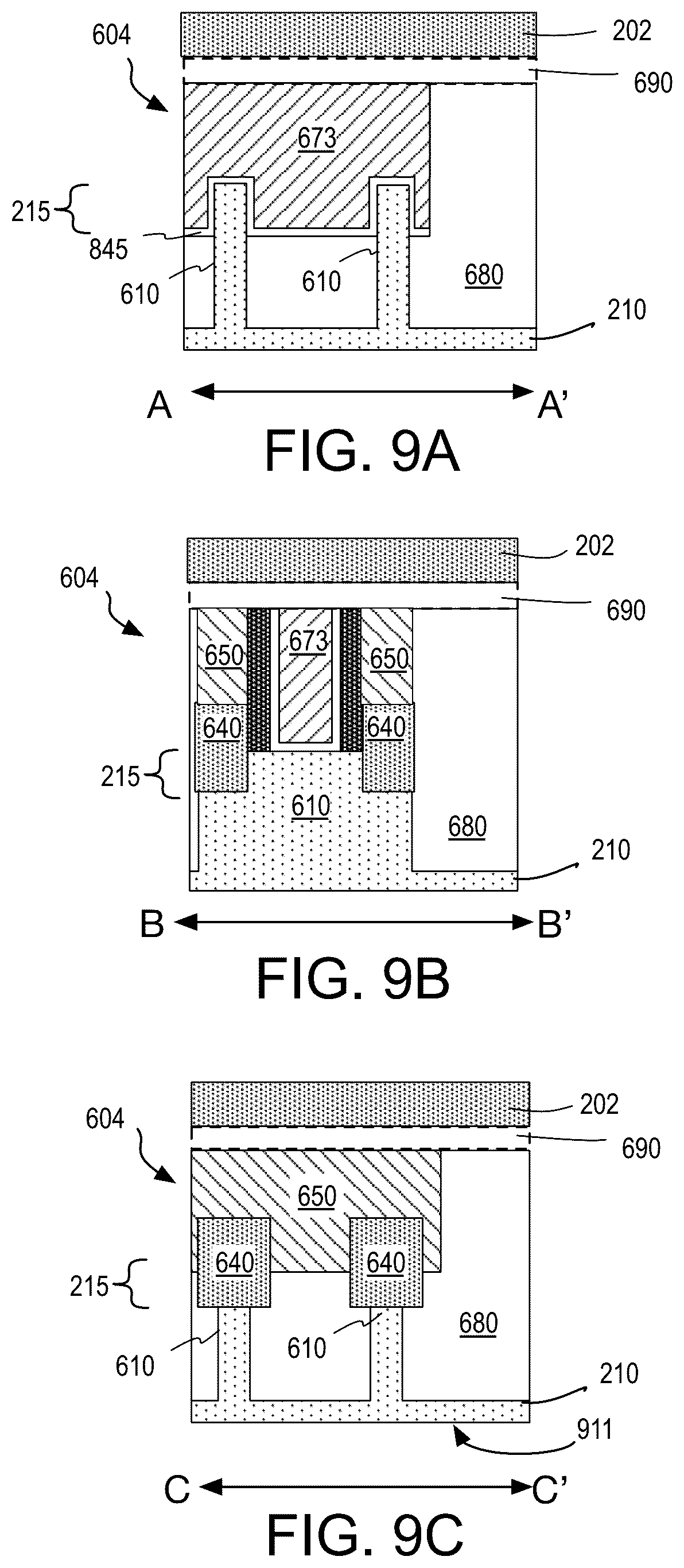 Patent US11854894 Figure 12 – Integrated circuit device structures and double-sided electrical testing