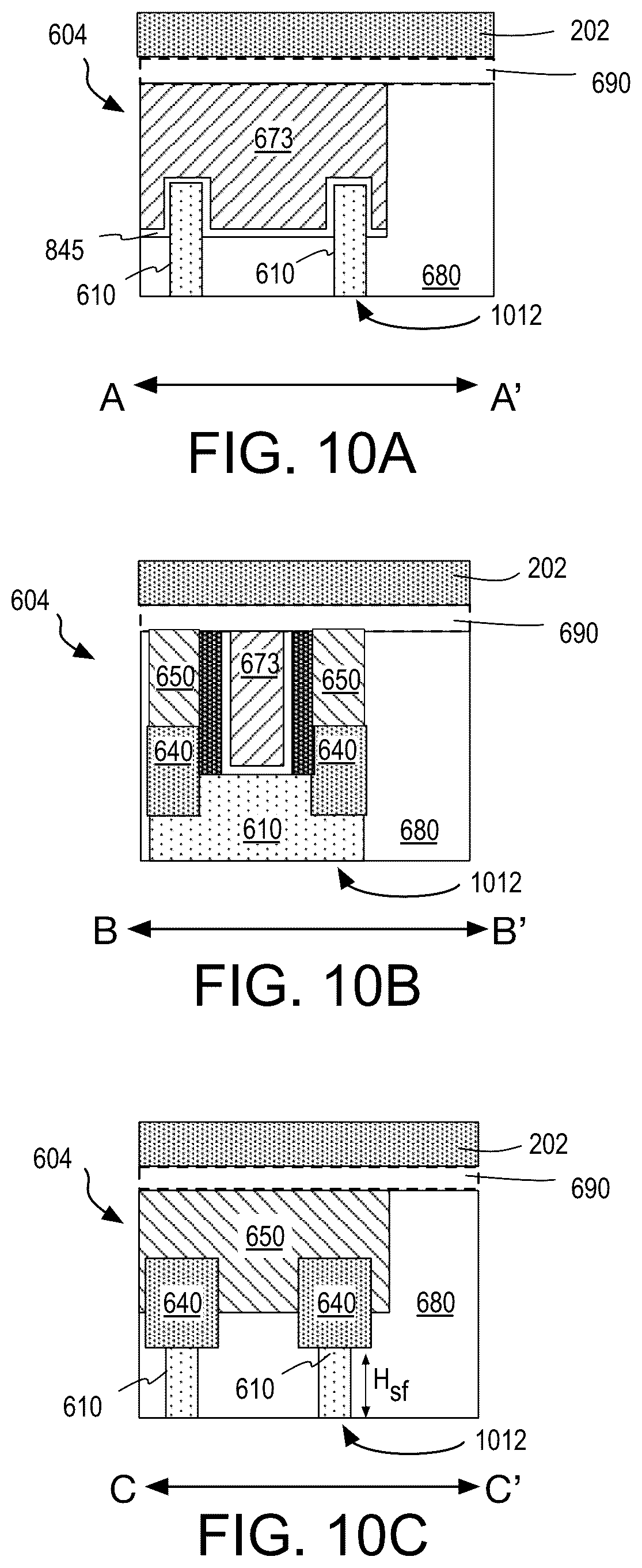 Patent US11854894 Figure 13 – Integrated circuit device structures and double-sided electrical testing