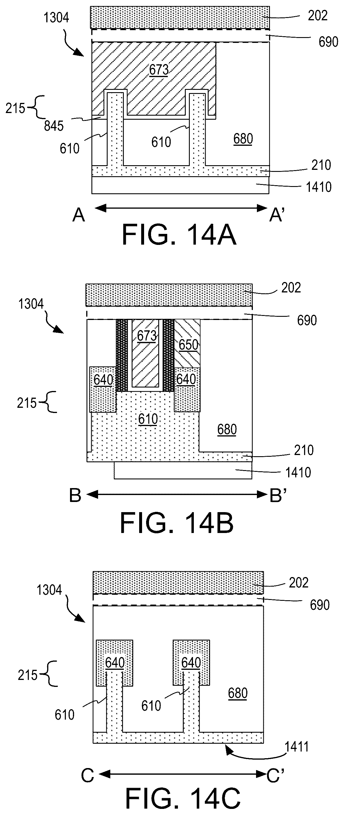 Patent US11854894 Figure 17 – Integrated circuit device structures and double-sided electrical testing