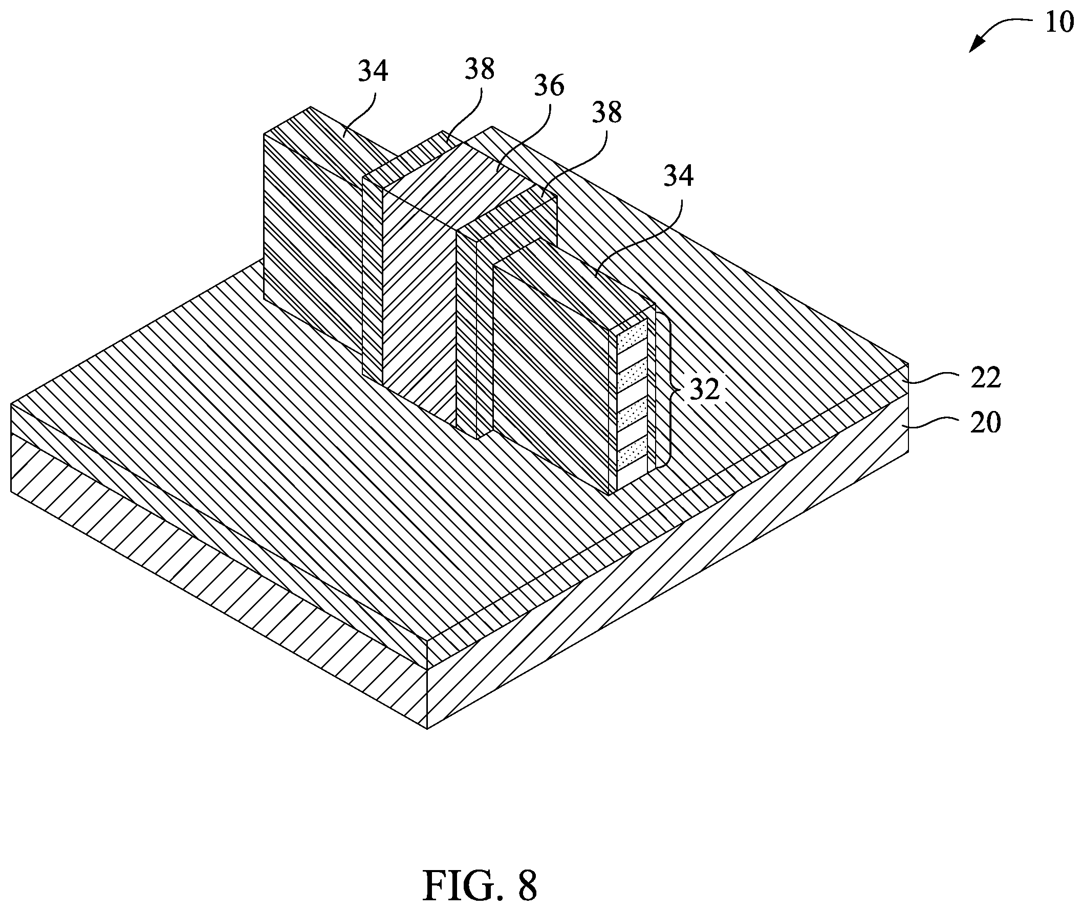 Patent US11854895 Figure 11 – Transistors with channels formed of low-dimensional materials and method forming same