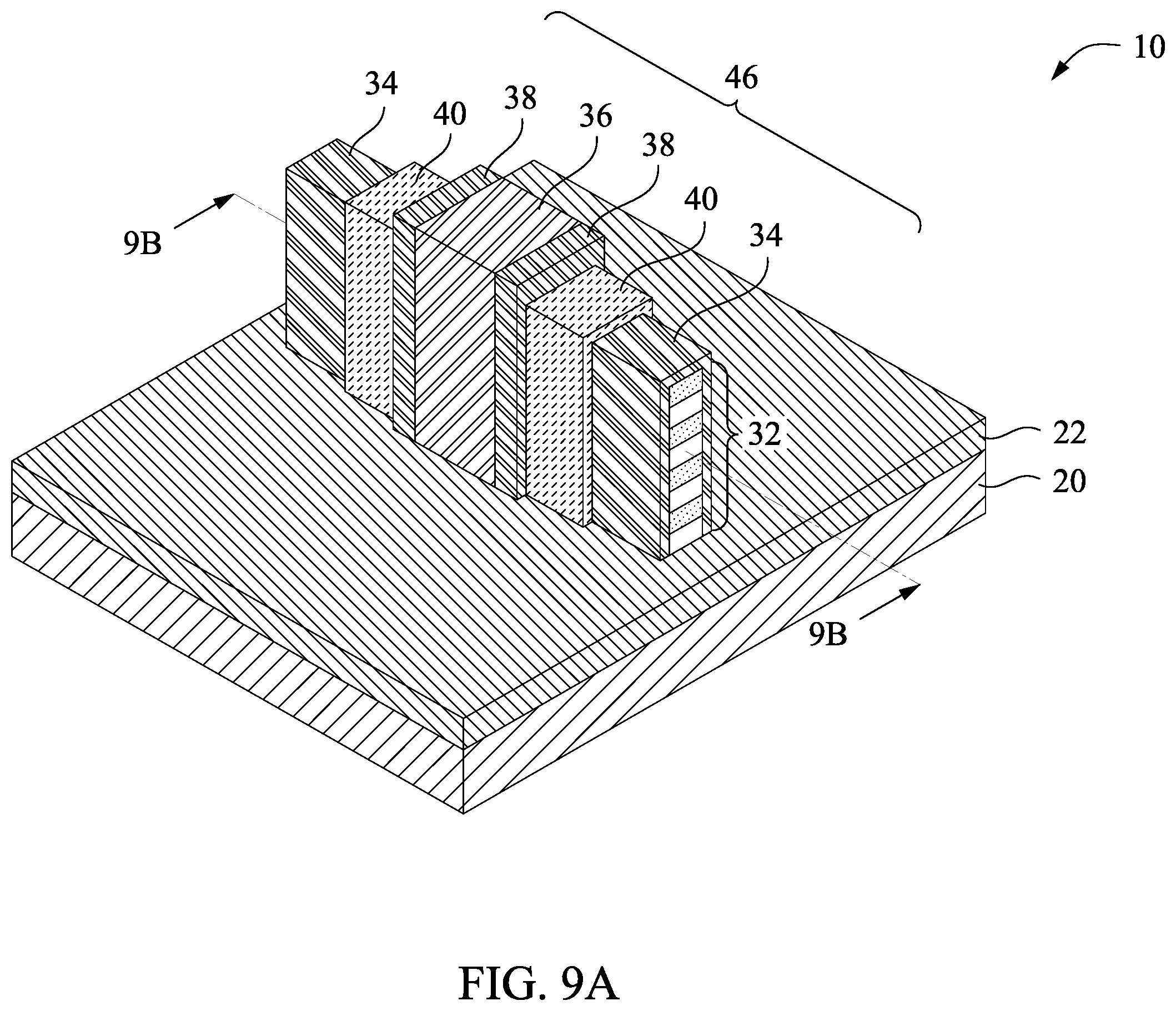 Patent US11854895 Figure 12 – Transistors with channels formed of low-dimensional materials and method forming same