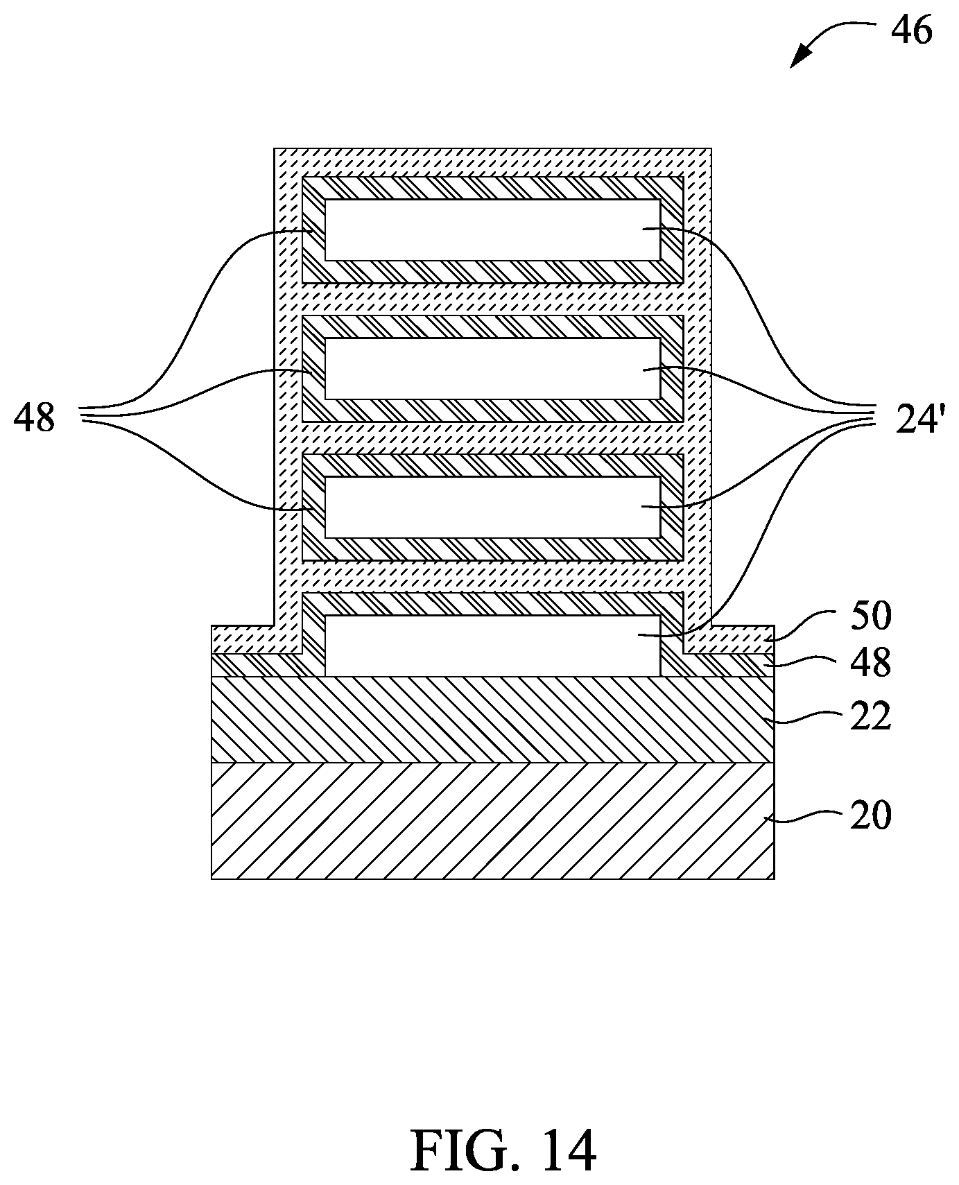 Patent US11854895 Figure 19 – Transistors with channels formed of low-dimensional materials and method forming same