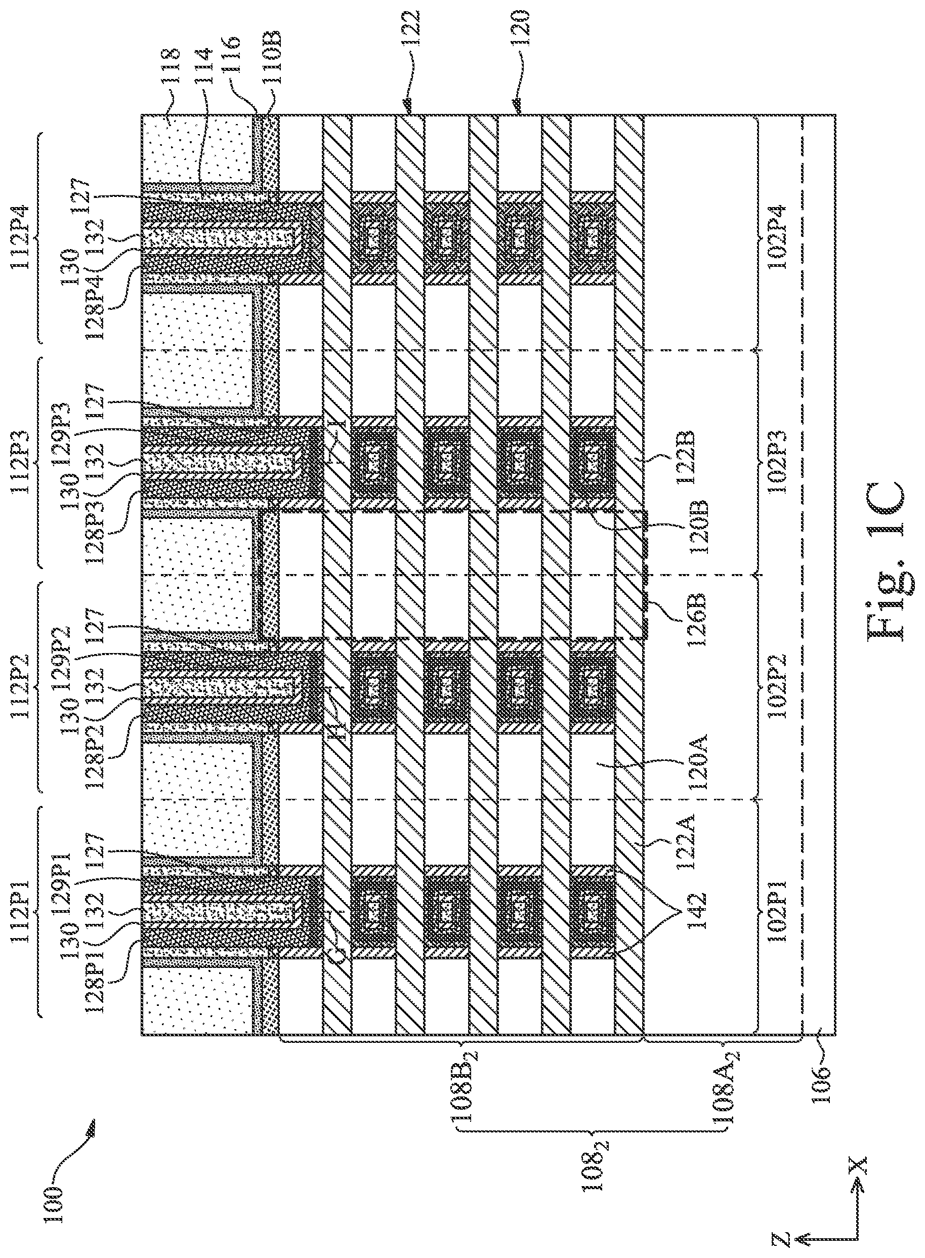 Patent US11854906 Figure 3 – Gate structures for semiconductor devices