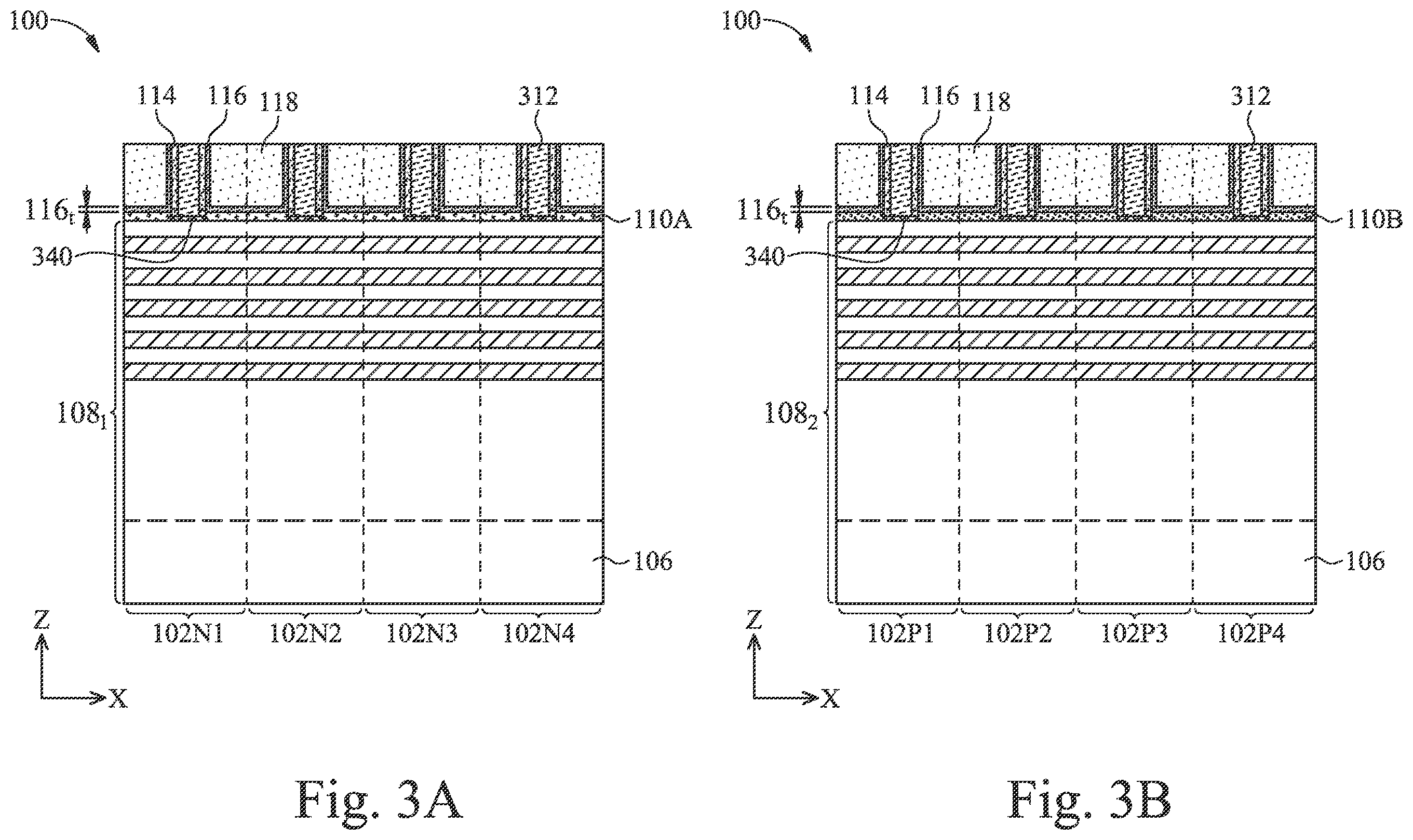 Patent US11854906 Figure 9 – Gate structures for semiconductor devices