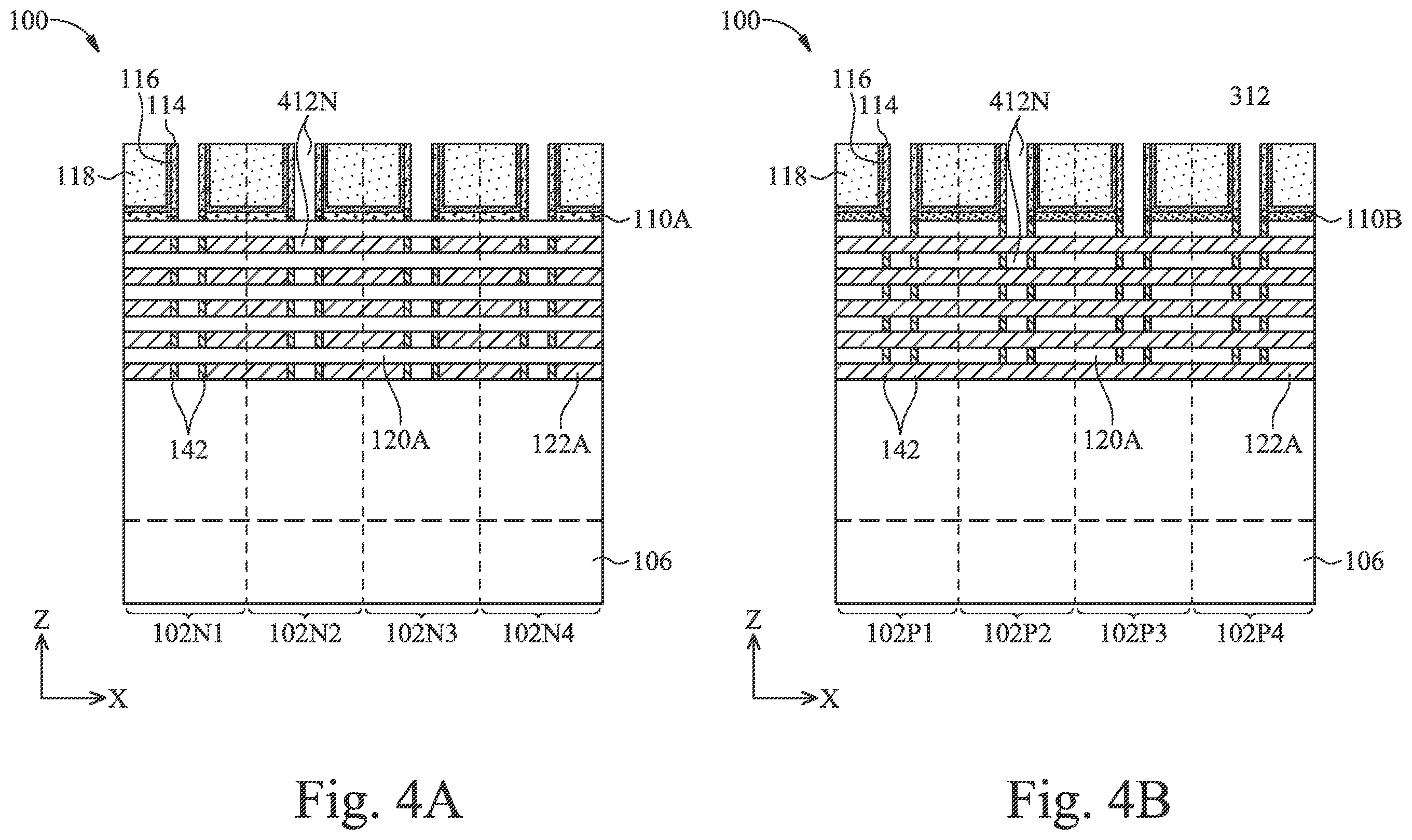 Patent US11854906 Figure 10 – Gate structures for semiconductor devices