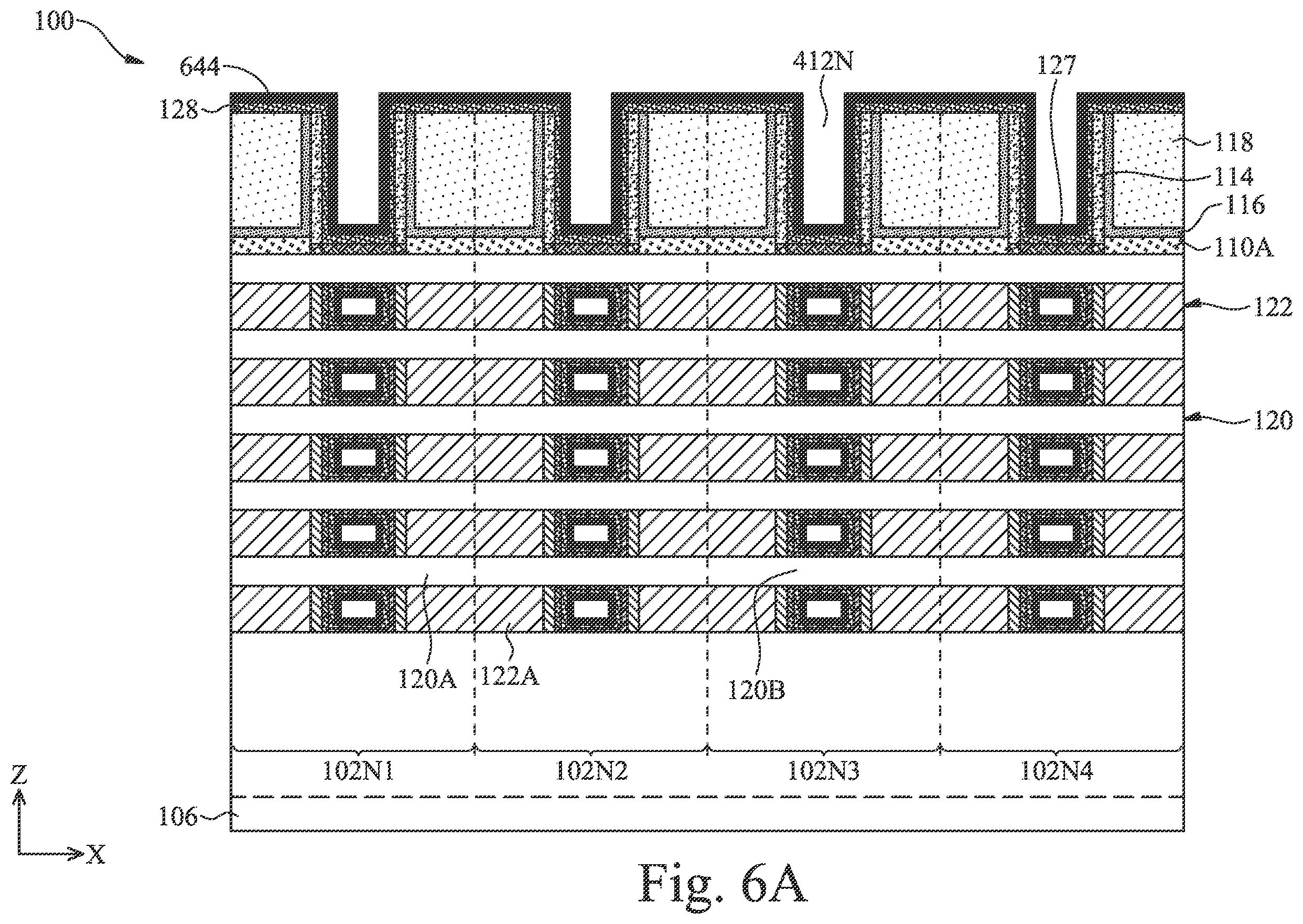 Patent US11854906 Figure 13 – Gate structures for semiconductor devices