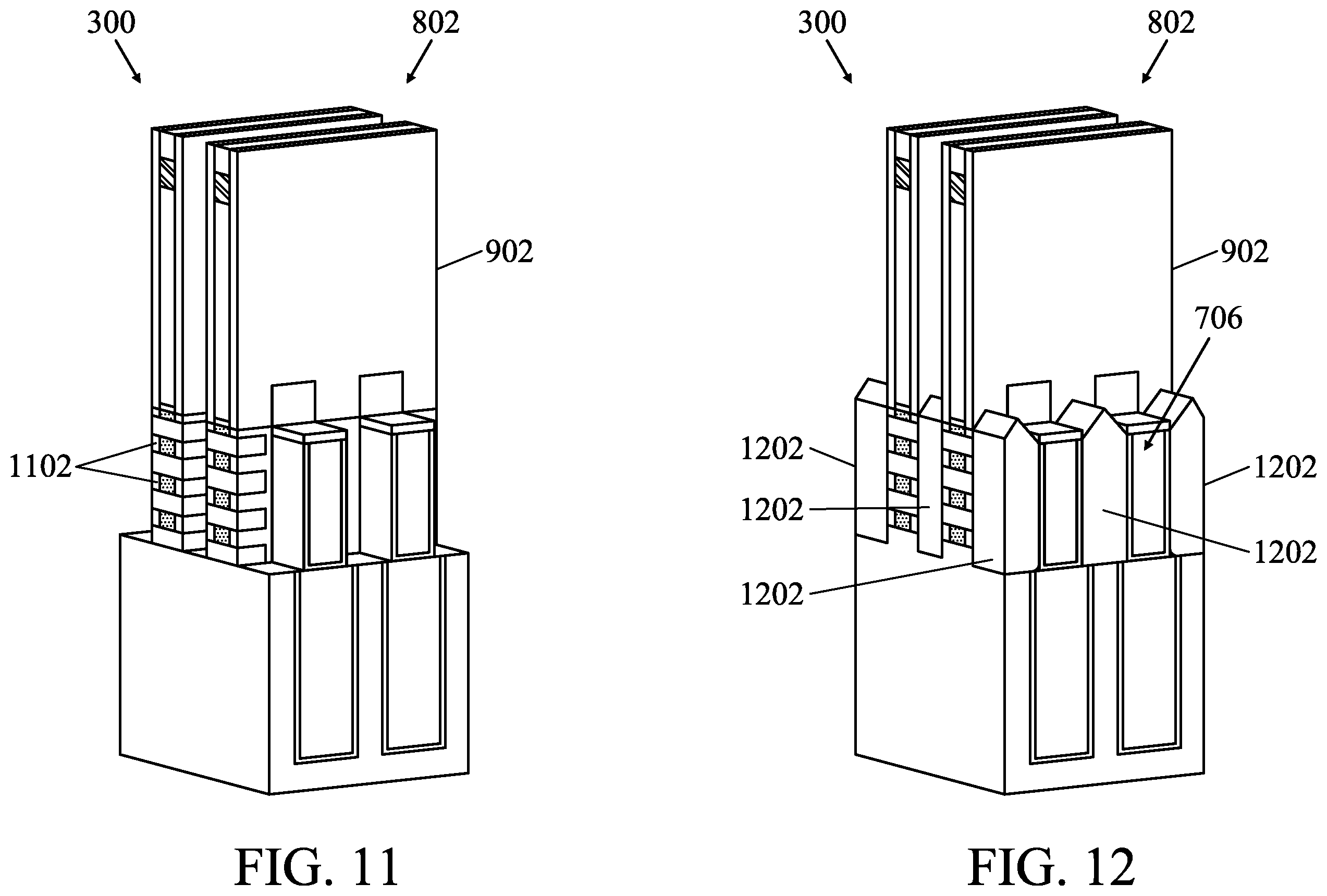 Patent US11854908 Figure 7 – Multi-gate device and related methods