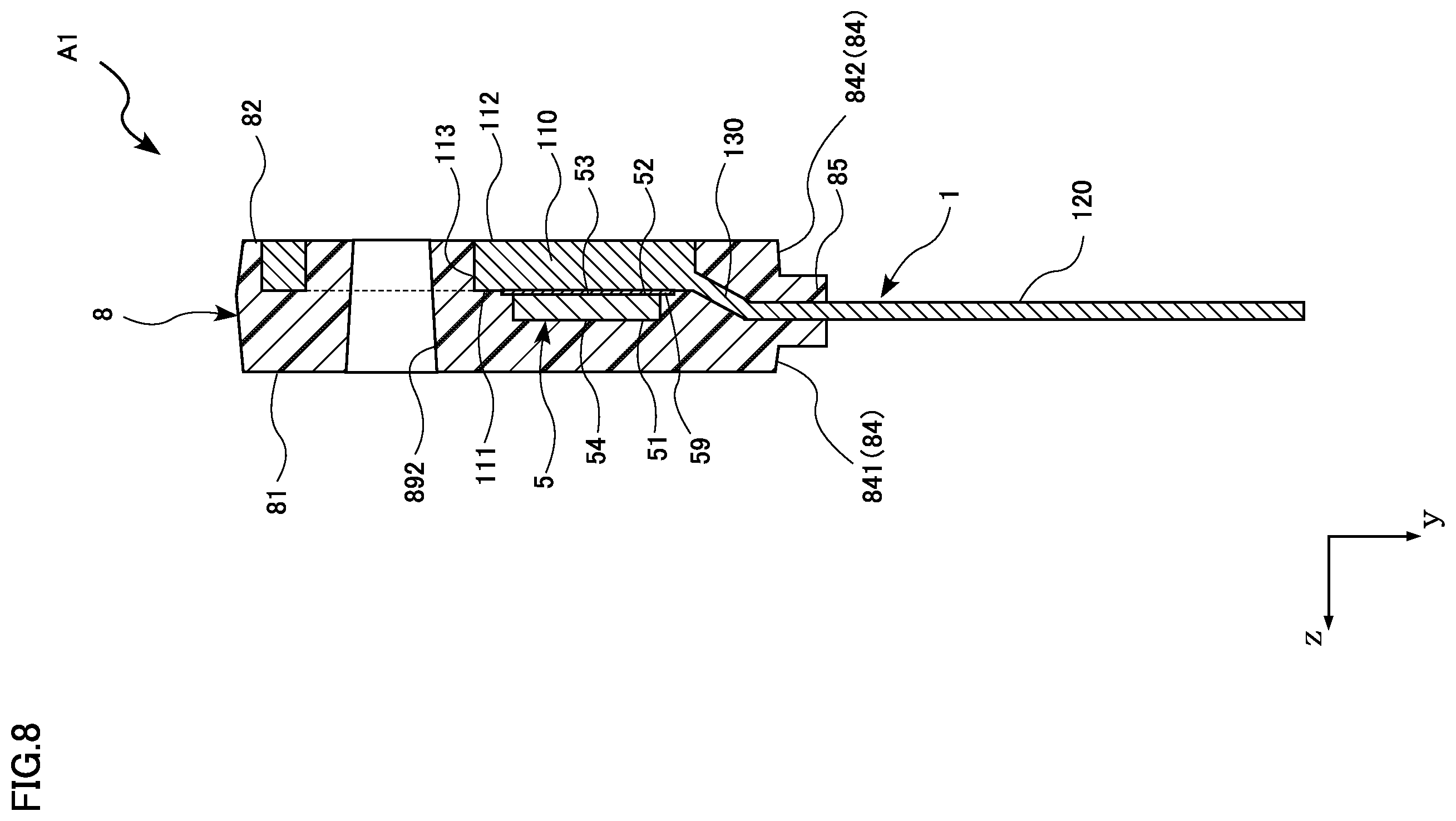 Patent US11854923 Figure 7 – Semiconductor device