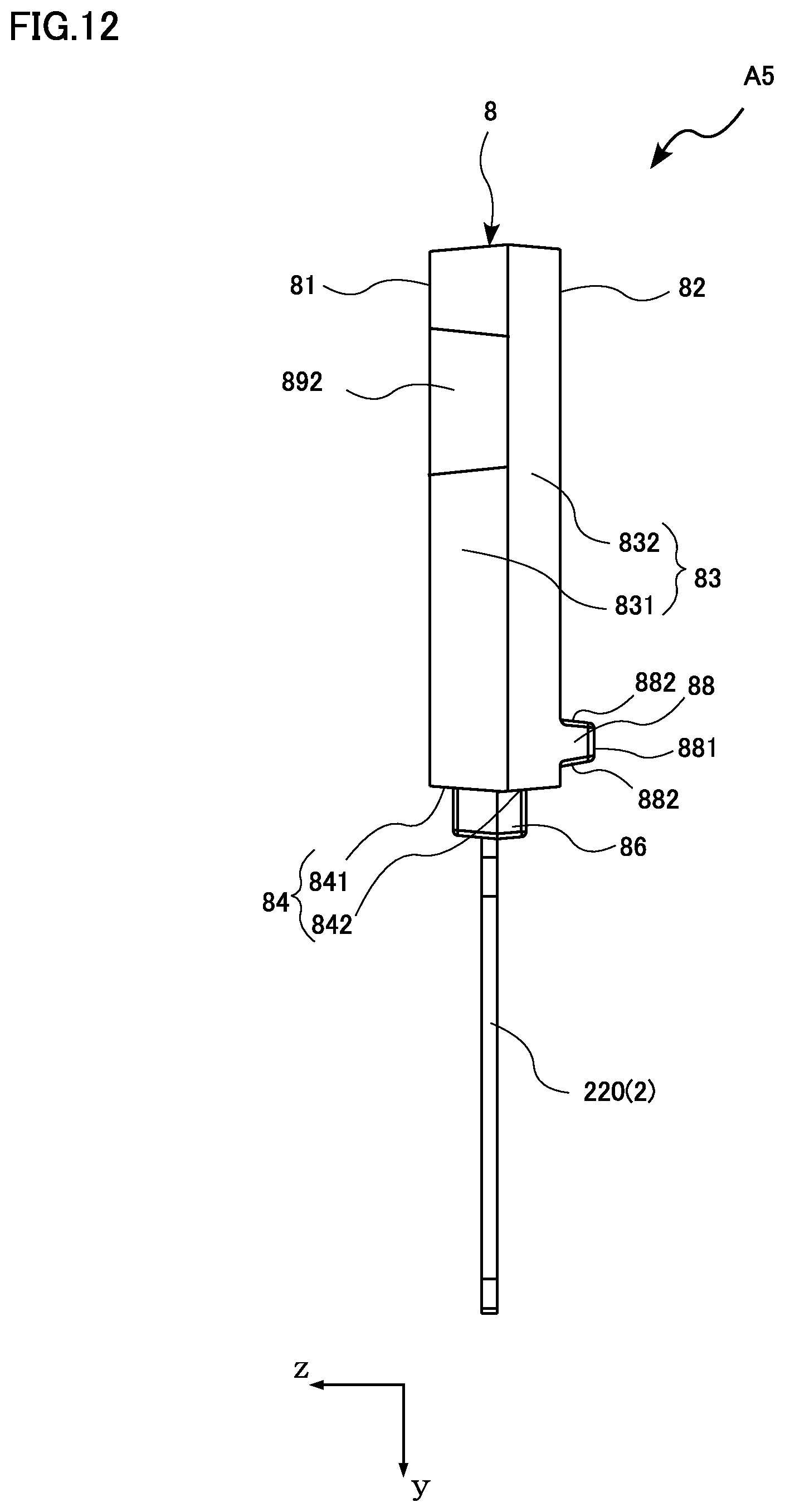 Patent US11854923 Figure 11 – Semiconductor device