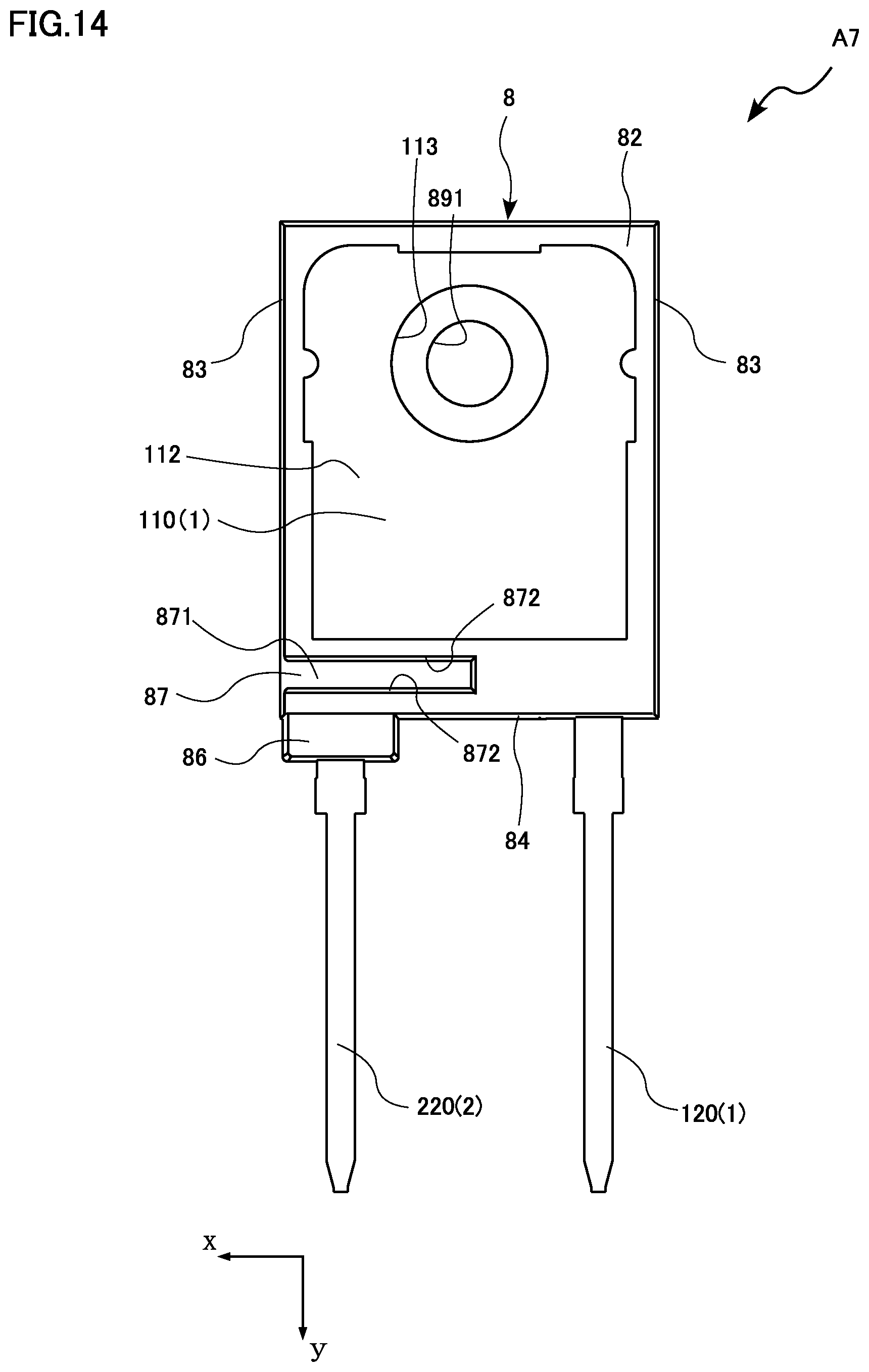 Patent US11854923 Figure 13 – Semiconductor device