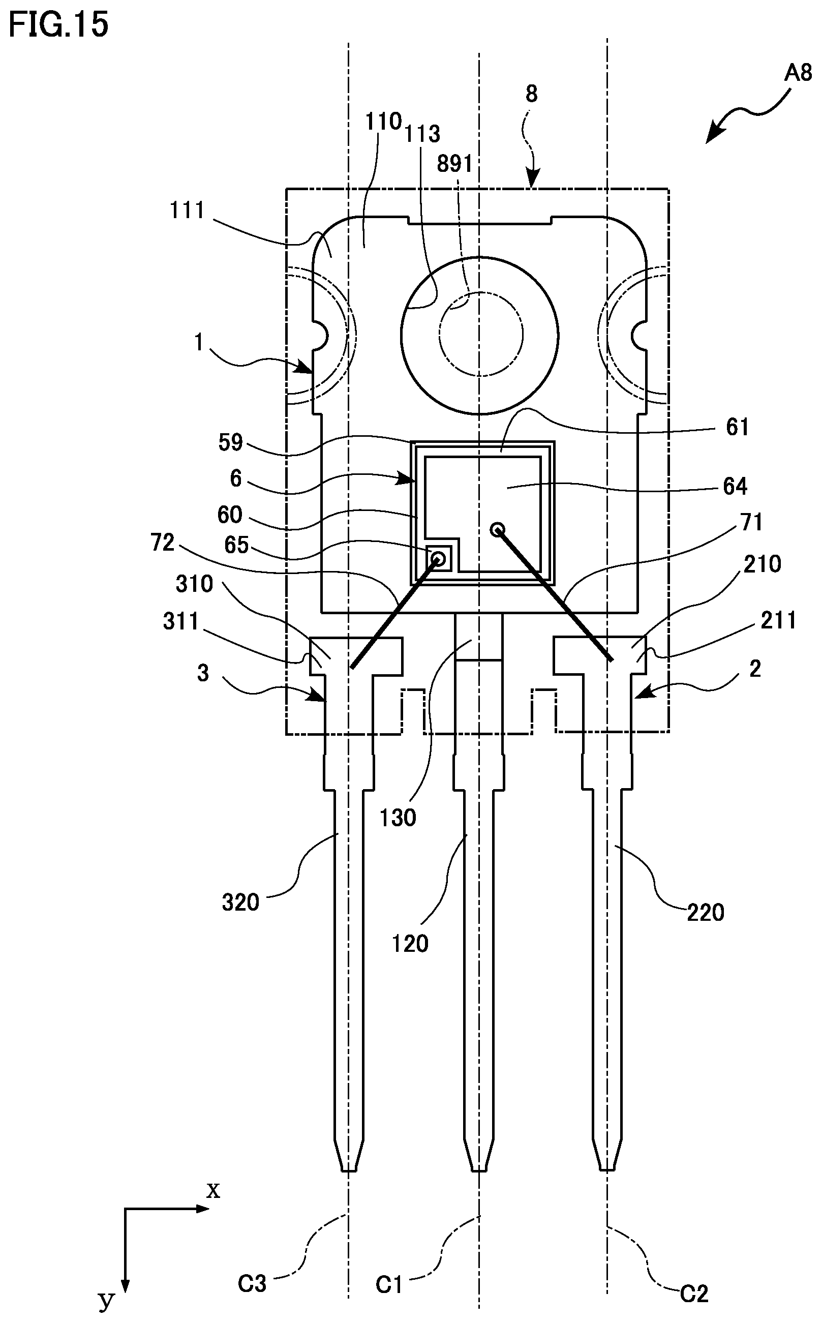 Patent US11854923 Figure 14 – Semiconductor device