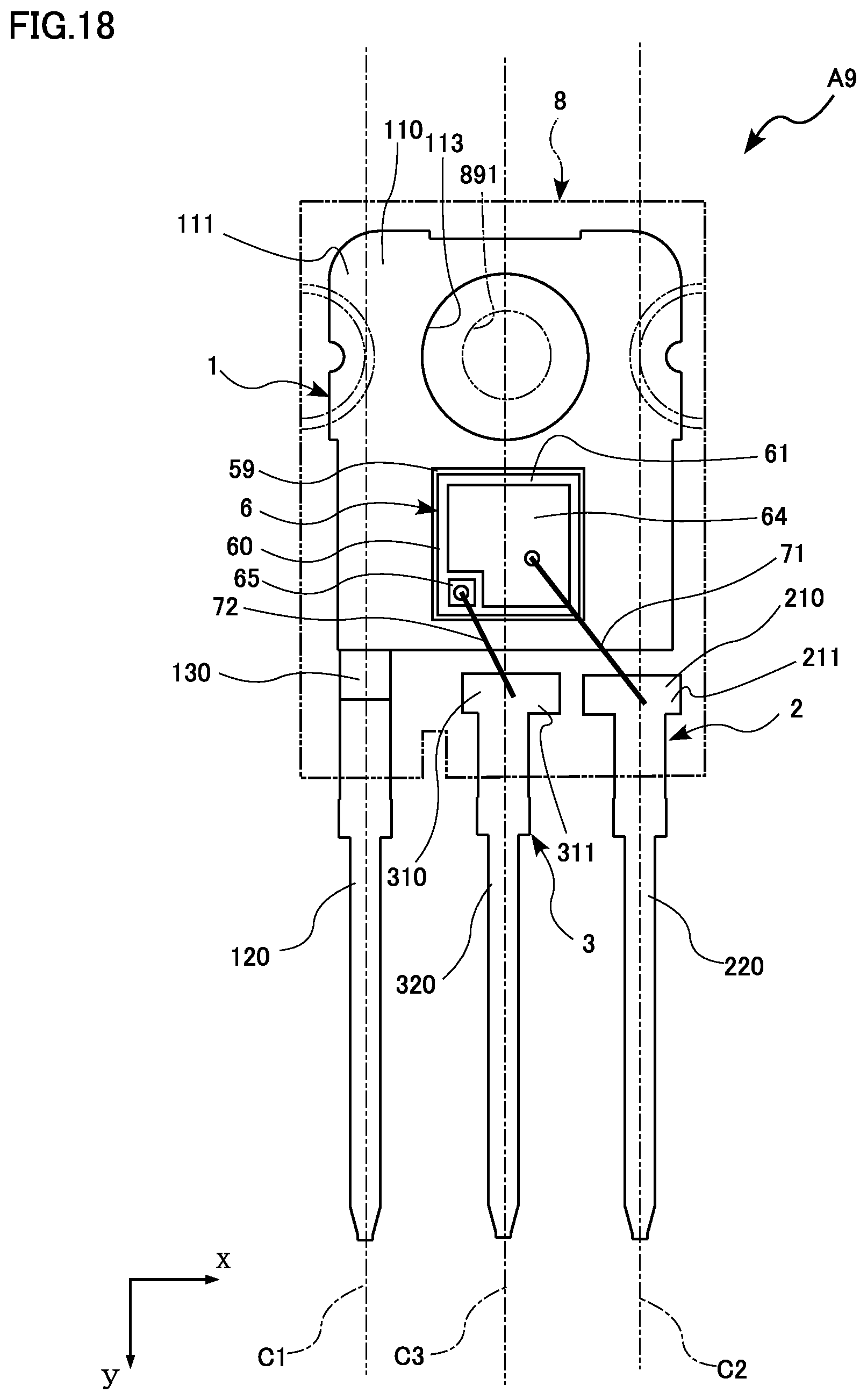 Patent US11854923 Figure 17 – Semiconductor device