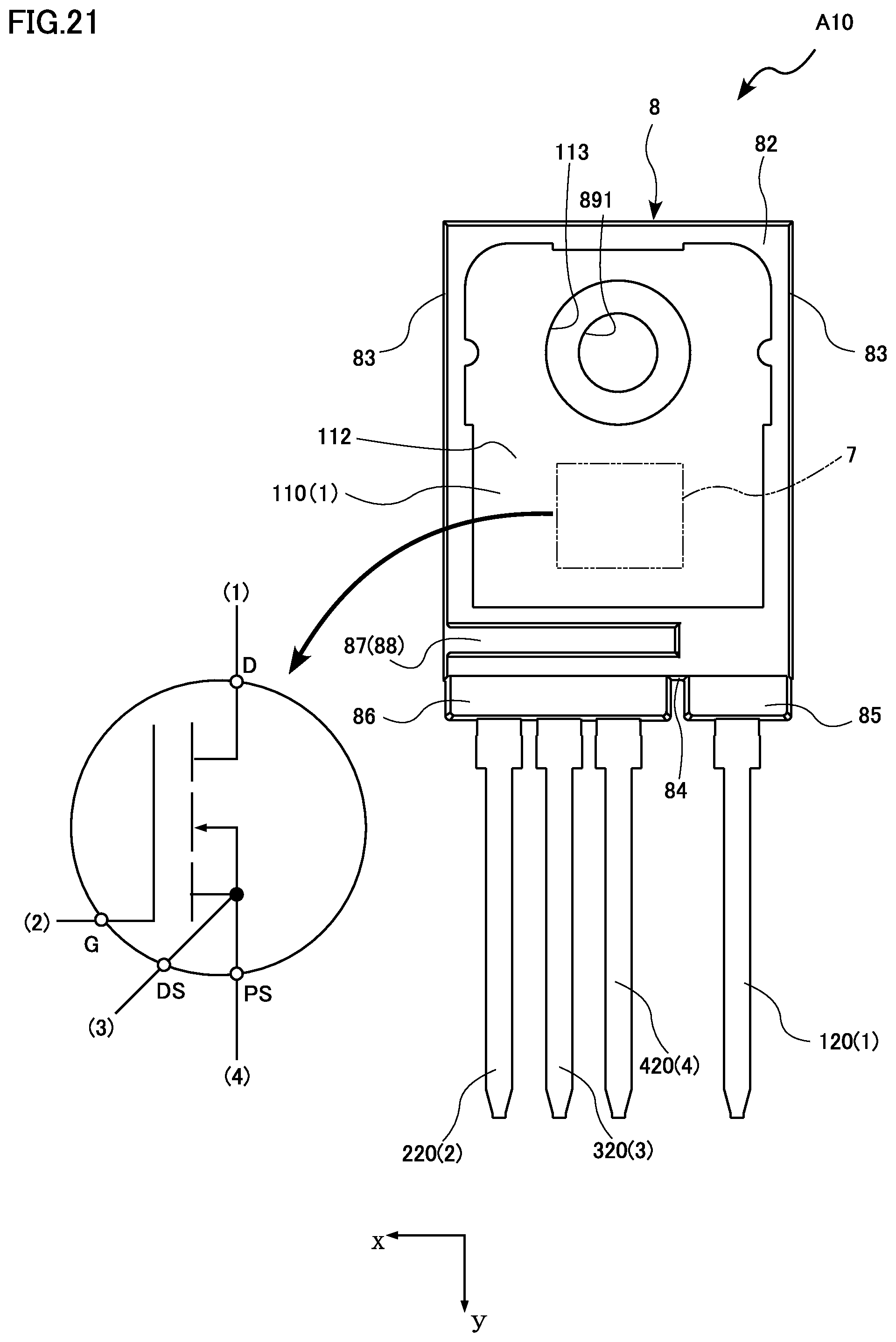 Patent US11854923 Figure 20 – Semiconductor device