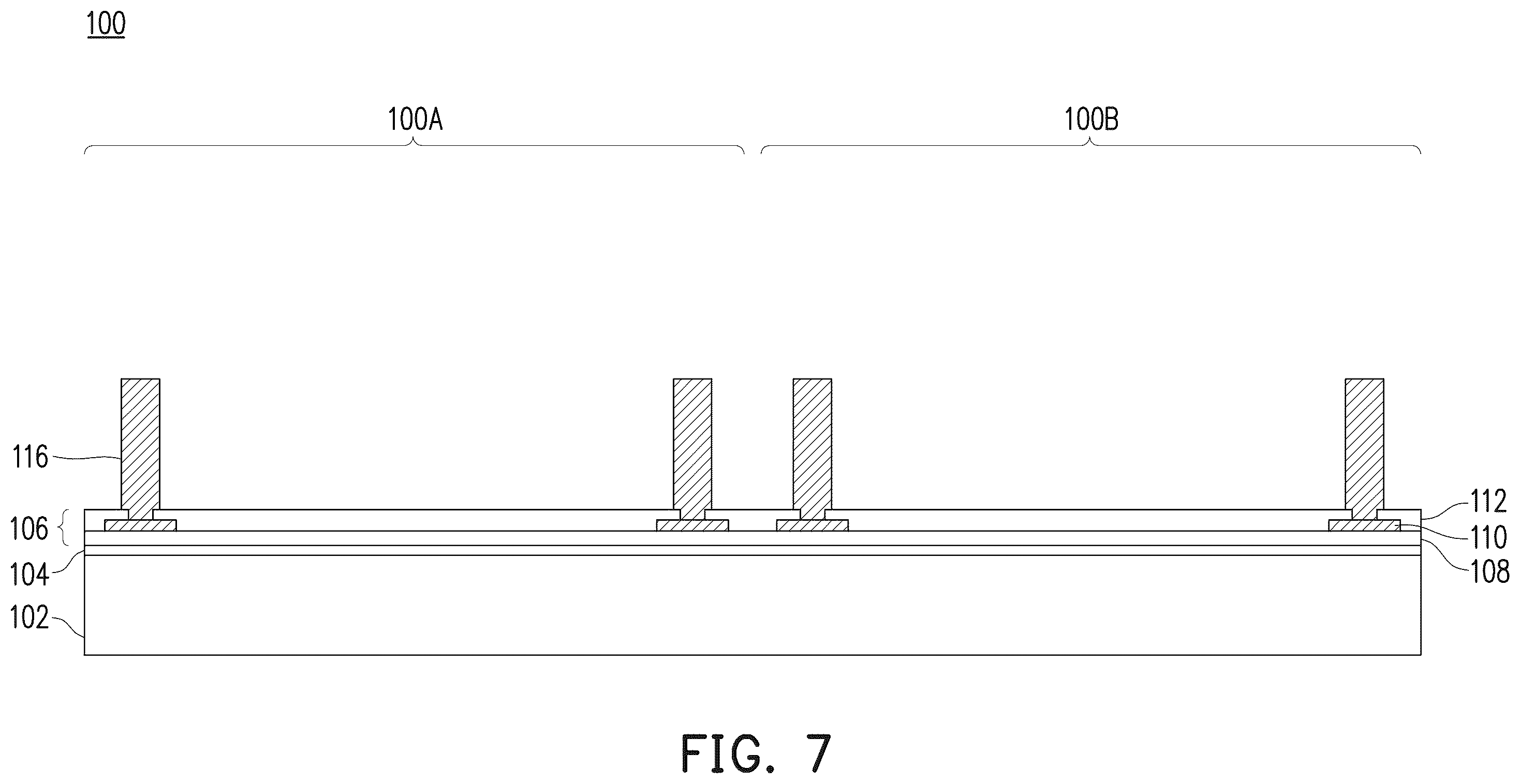 Patent US11854927 Figure 8 – Semiconductor package and method of forming same
