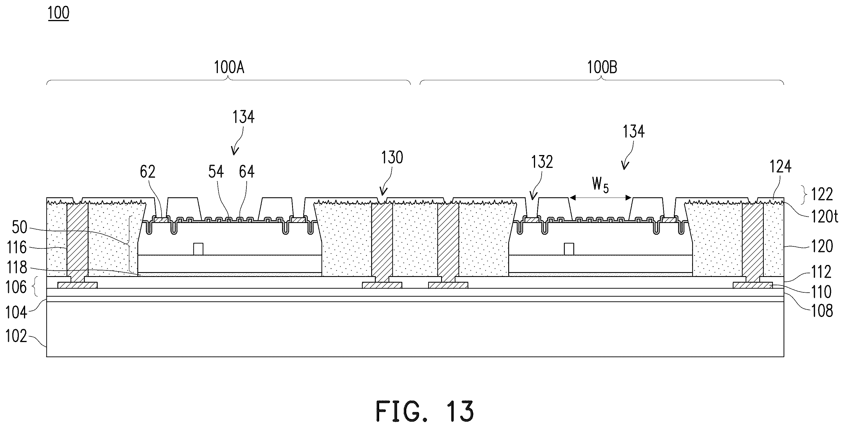Patent US11854927 Figure 15 – Semiconductor package and method of forming same