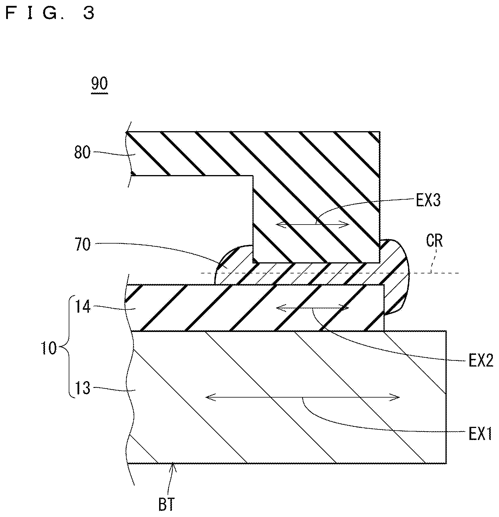 Patent US11854934 Figure 3 – Package with heat dissipating substrate