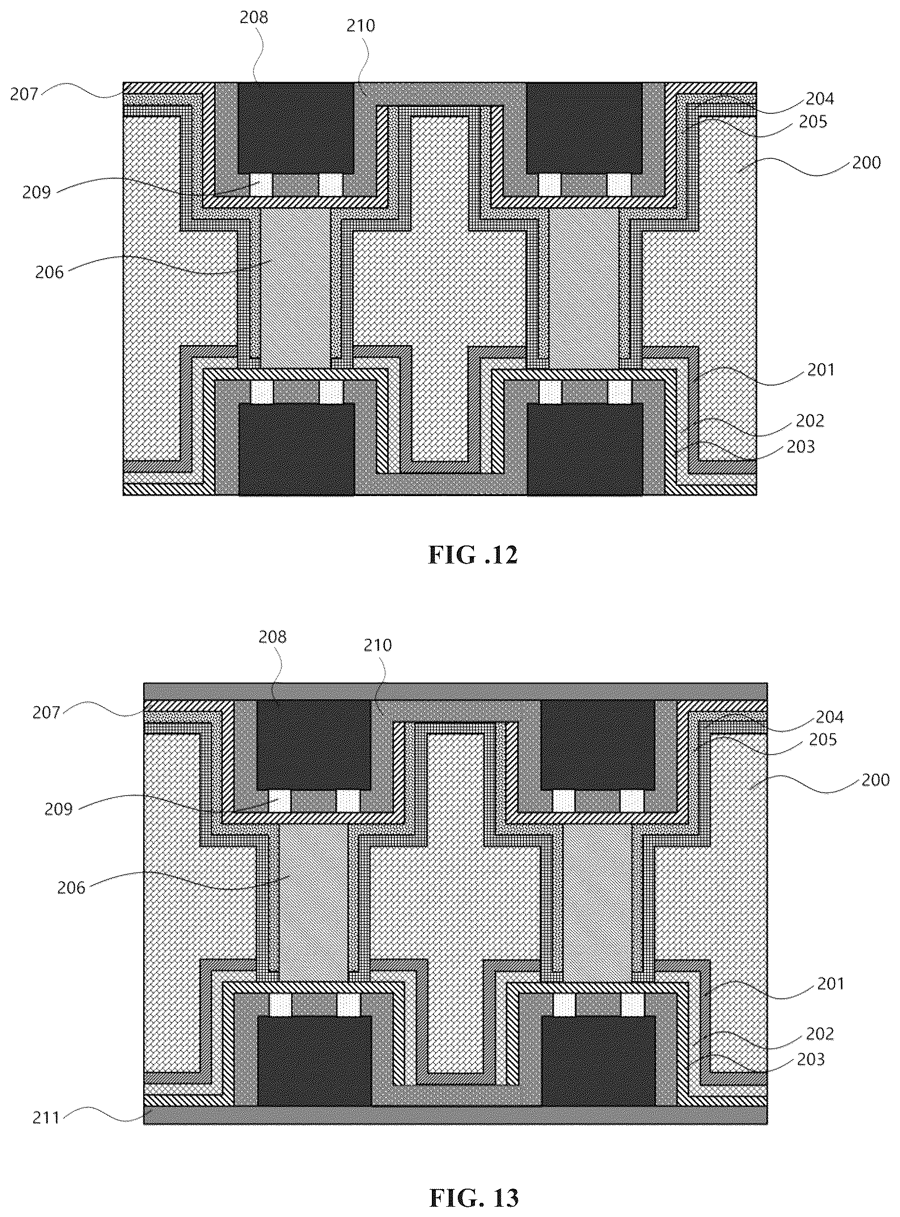 Patent US11854939 Figure 7 – Three-dimensional integrated system of dram chip and preparation method thereof