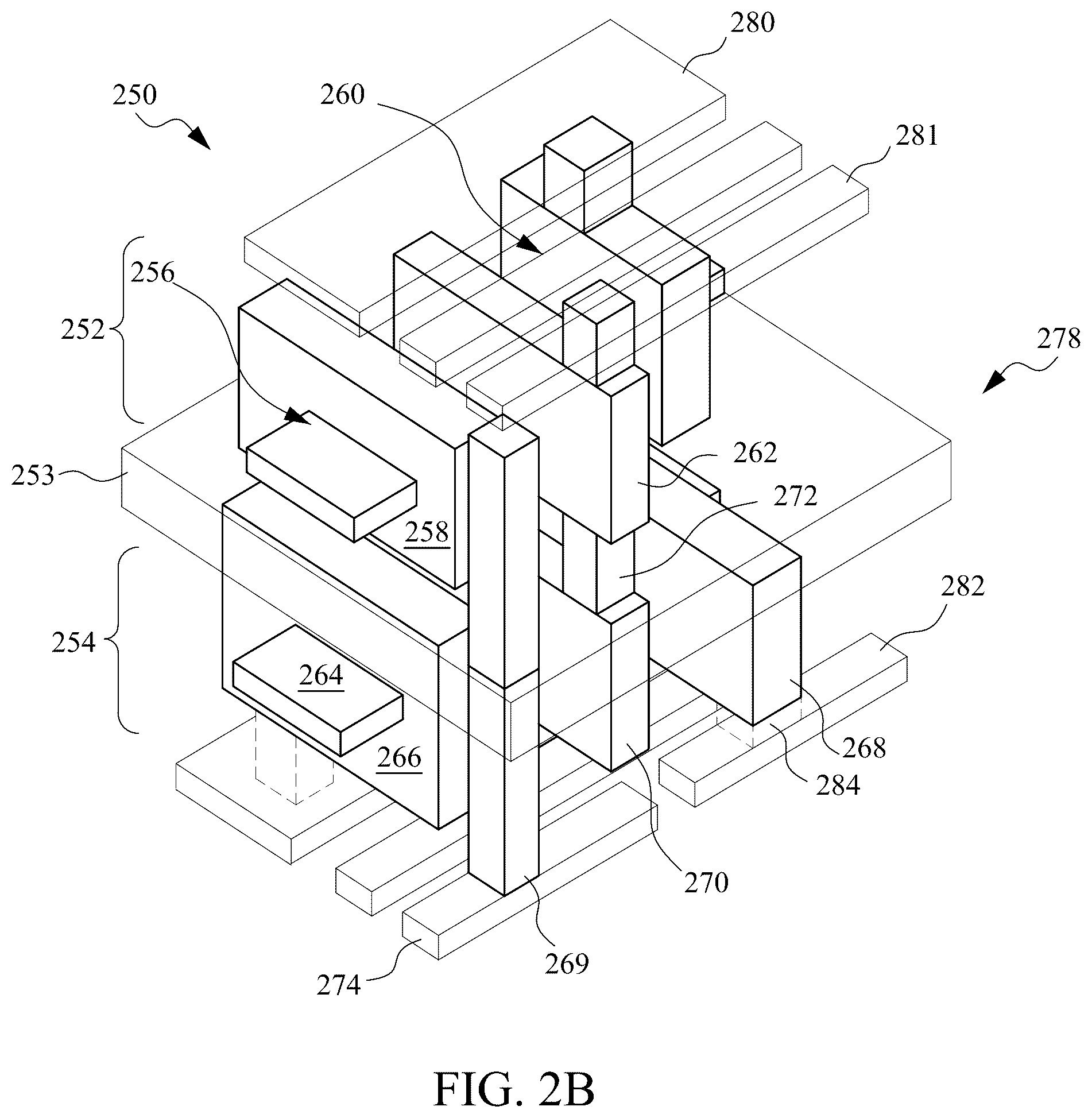 Patent US11854940 Figure 3 – Semiconductor device having self-aligned interconnect structure and method of making