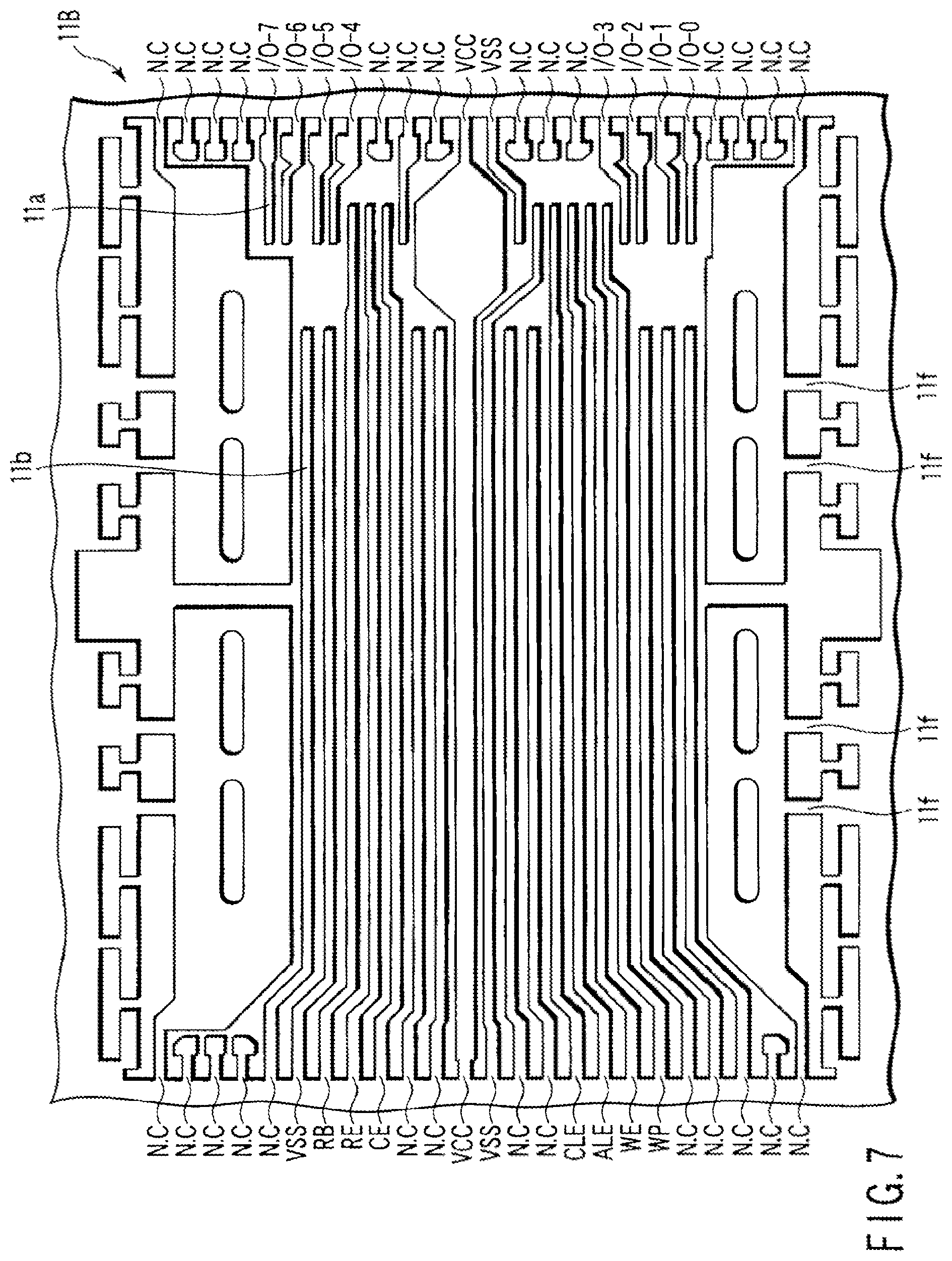 Patent US11854946 Figure 5 – Semiconductor device with sealed semiconductor chip