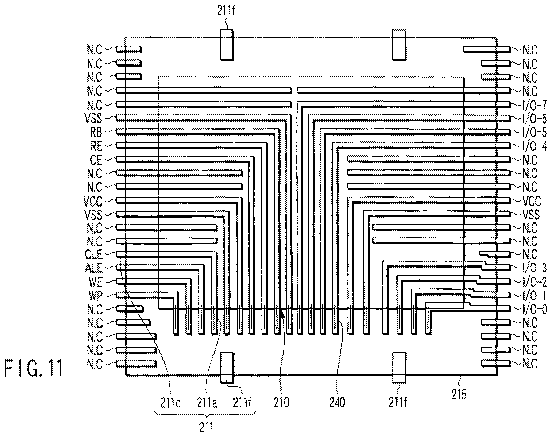 Patent US11854946 Figure 8 – Semiconductor device with sealed semiconductor chip