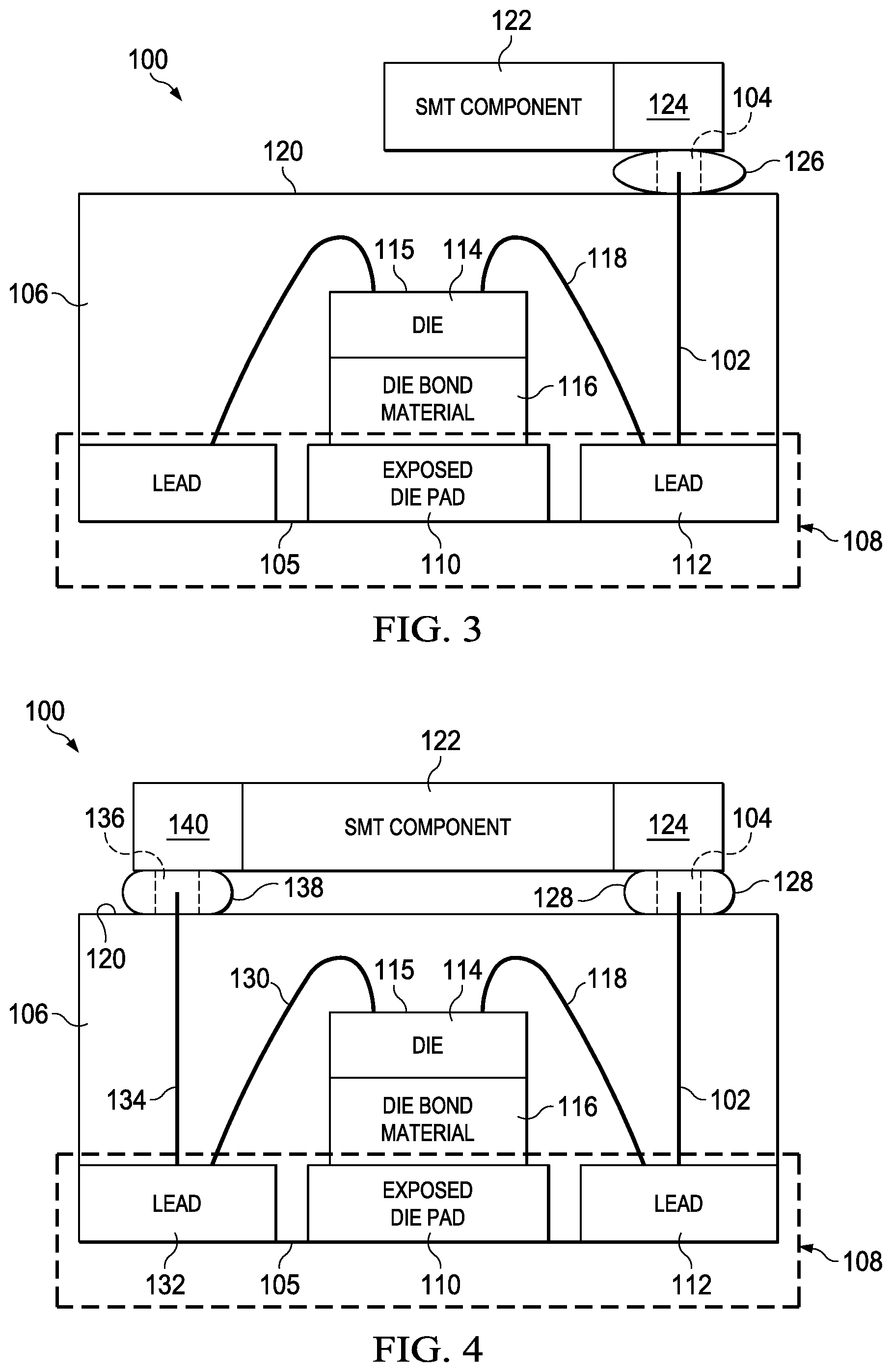 Patent US11854947 Figure 2 – Integrated circuit chip with a vertical connector