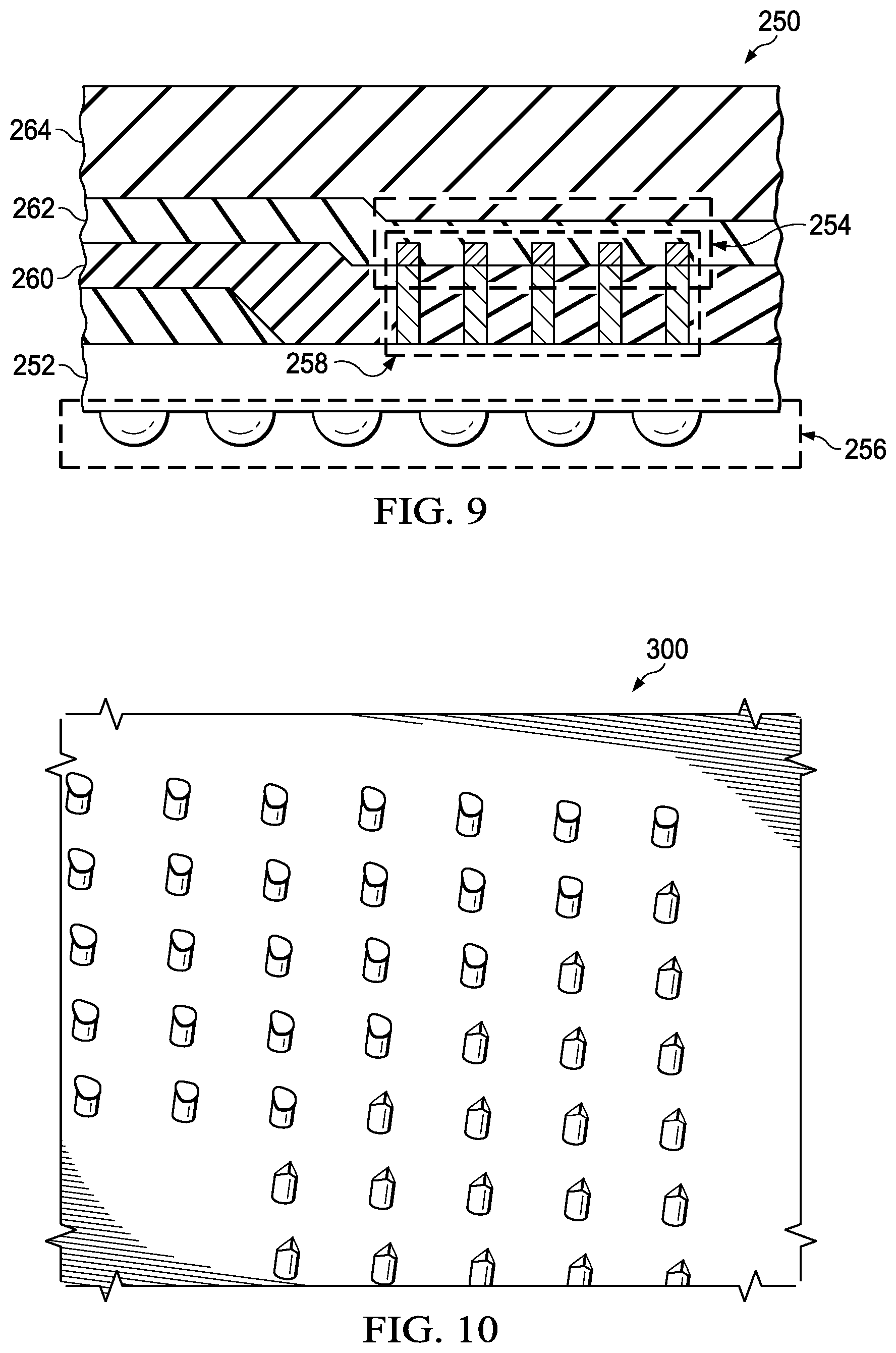 Patent US11854947 Figure 5 – Integrated circuit chip with a vertical connector