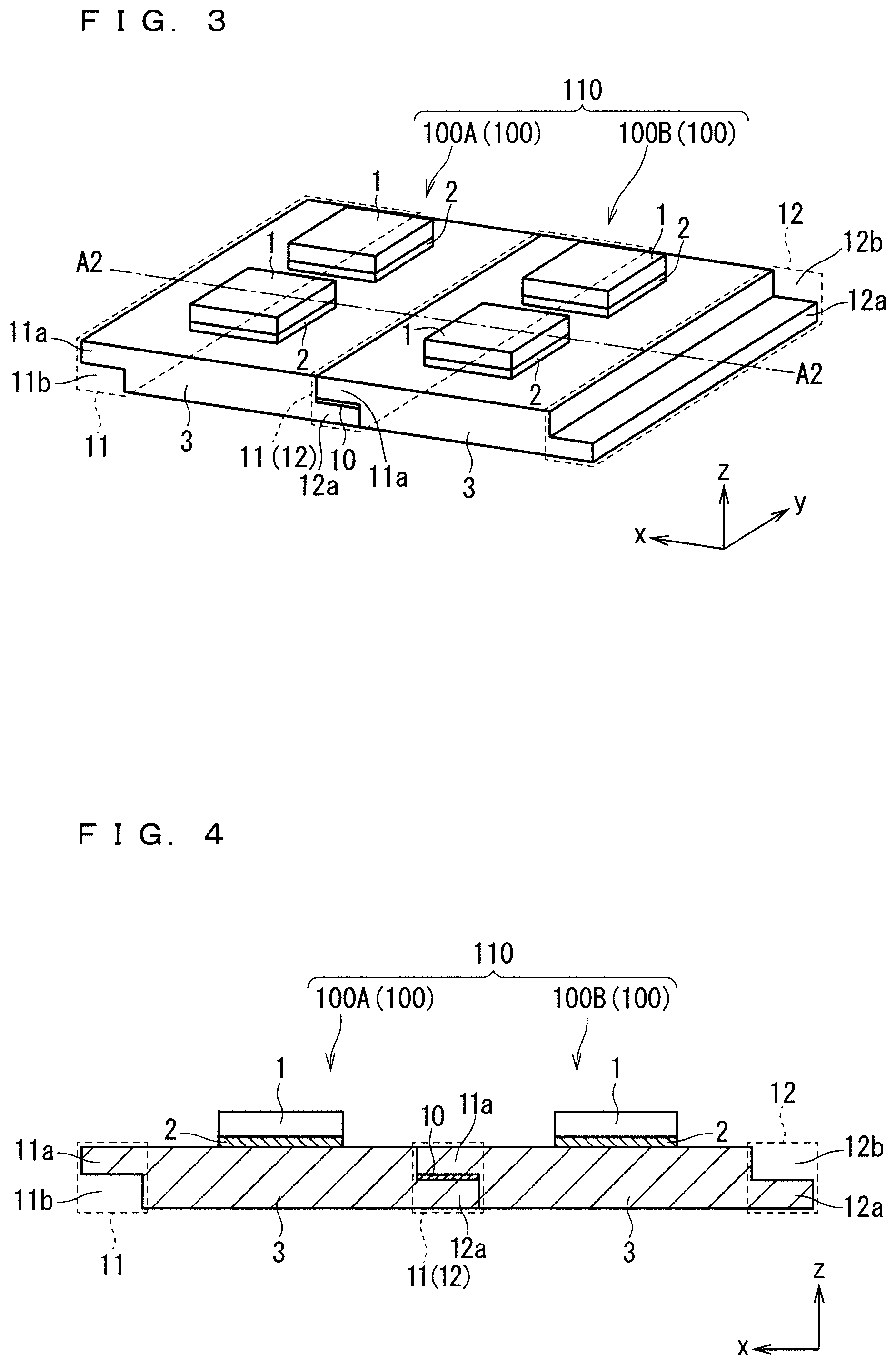 Patent US11854950 Figure 2 – Semiconductor module and semiconductor device