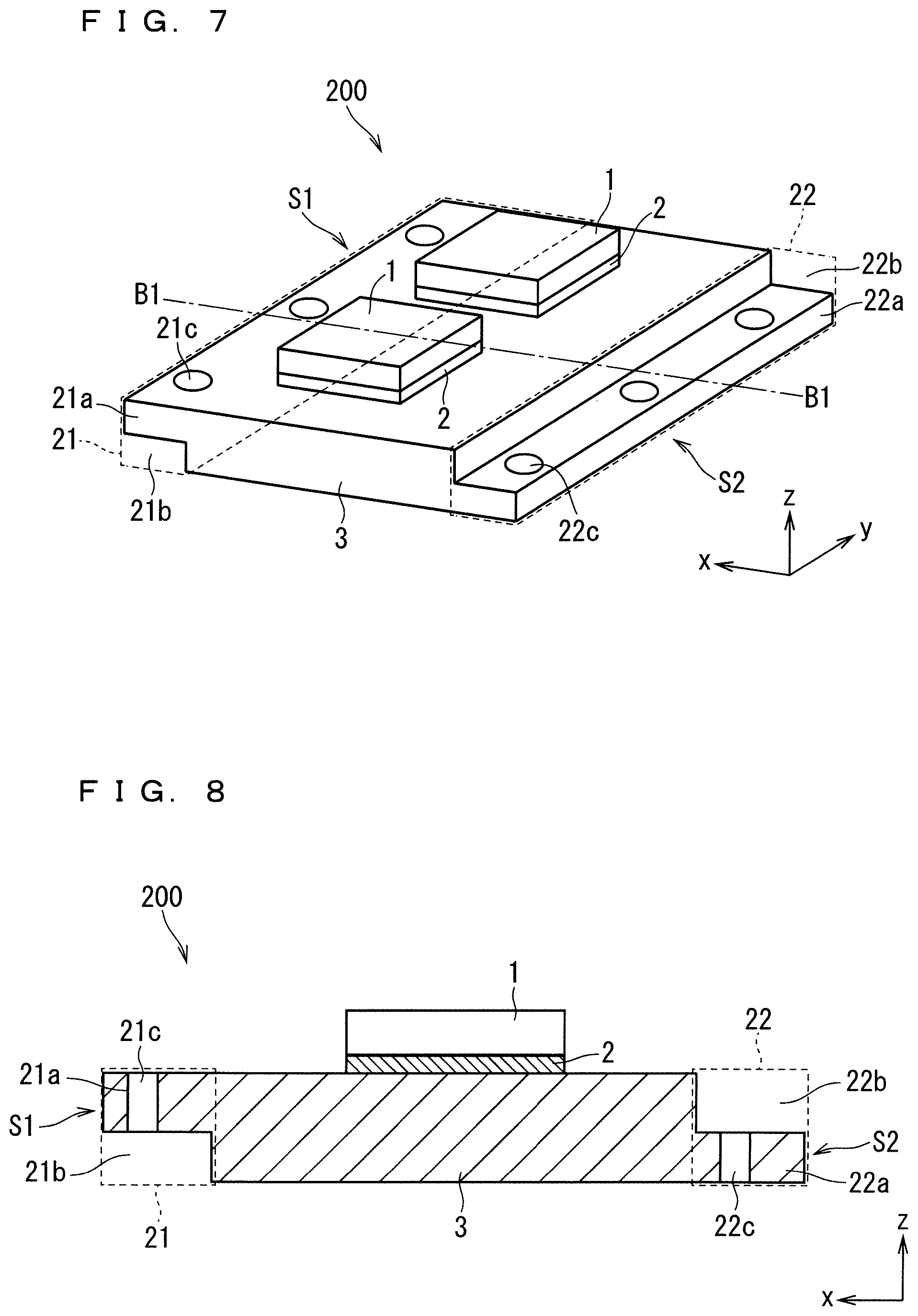 Patent US11854950 Figure 4 – Semiconductor module and semiconductor device
