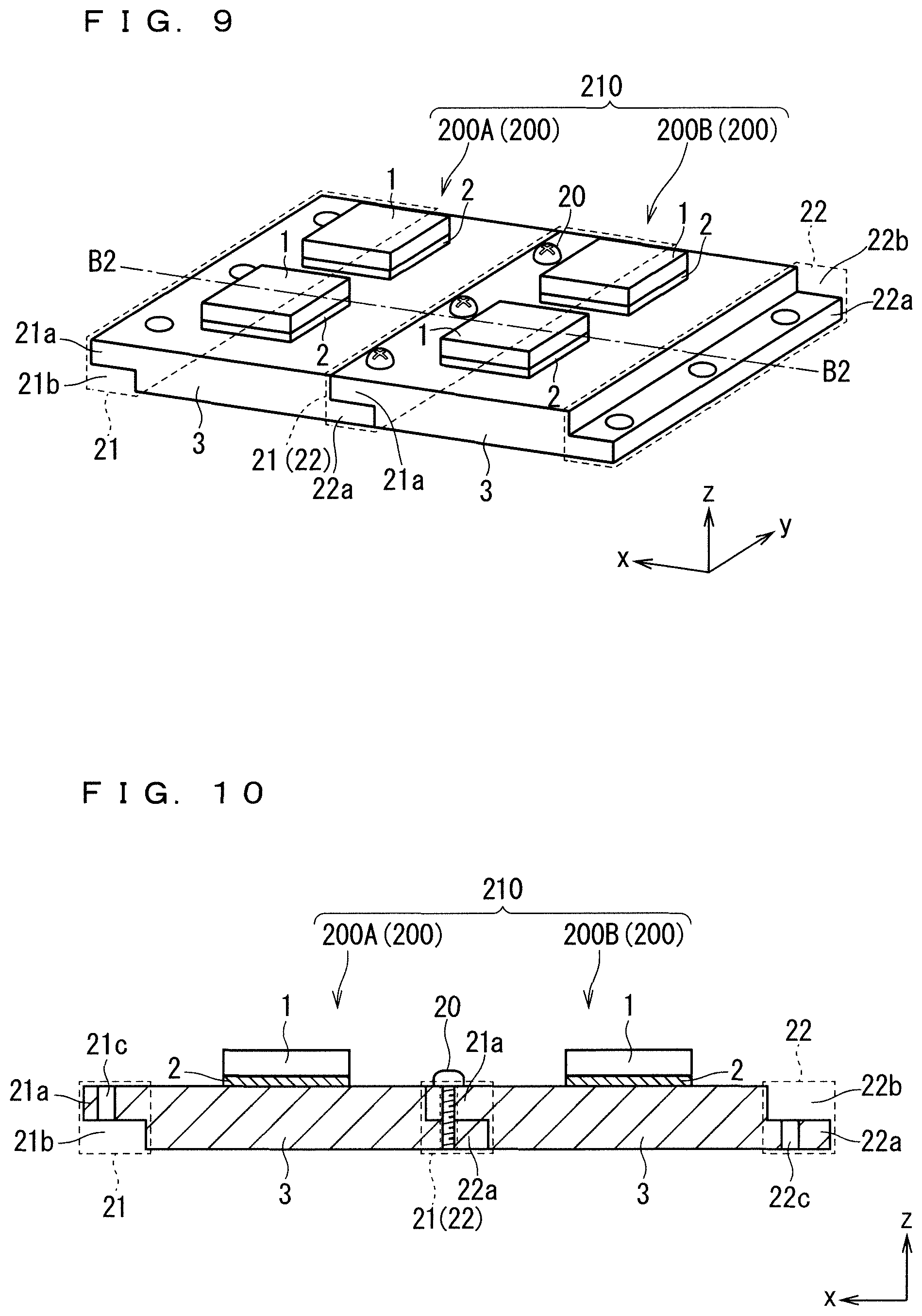 Patent US11854950 Figure 5 – Semiconductor module and semiconductor device