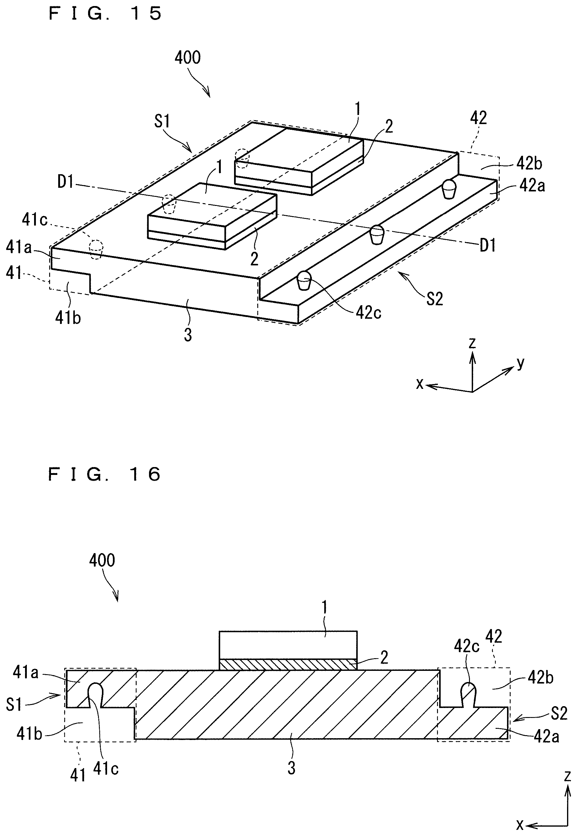 Patent US11854950 Figure 8 – Semiconductor module and semiconductor device