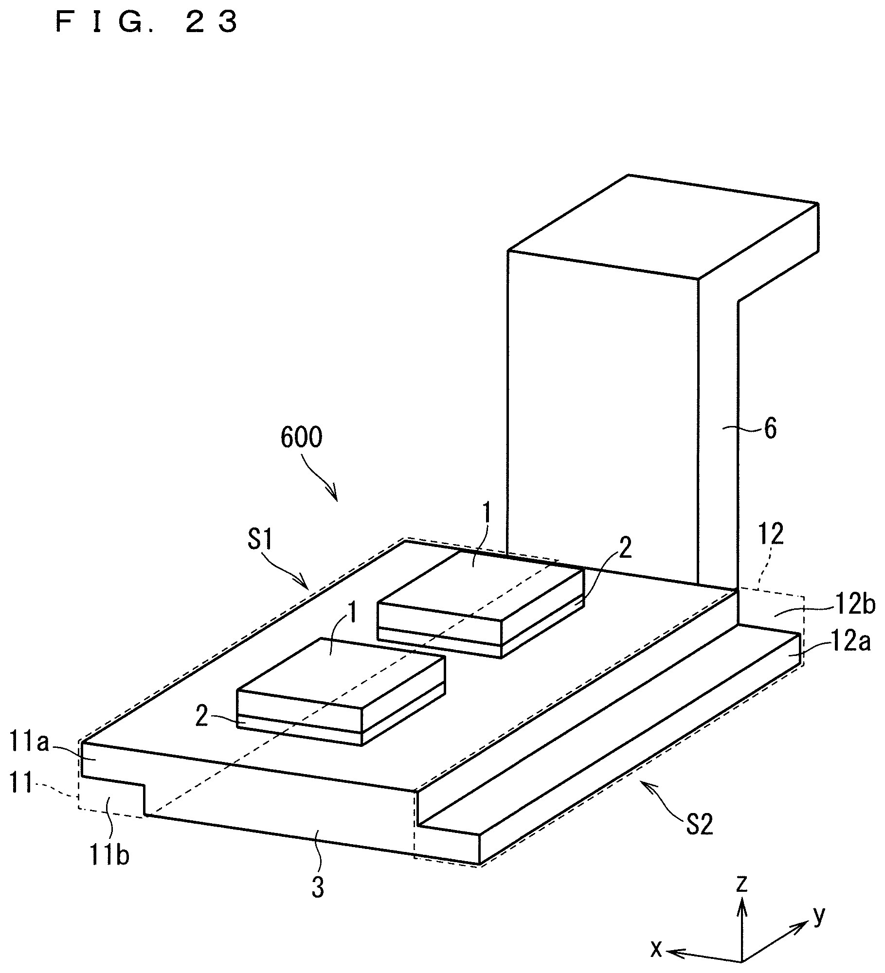 Patent US11854950 Figure 12 – Semiconductor module and semiconductor device