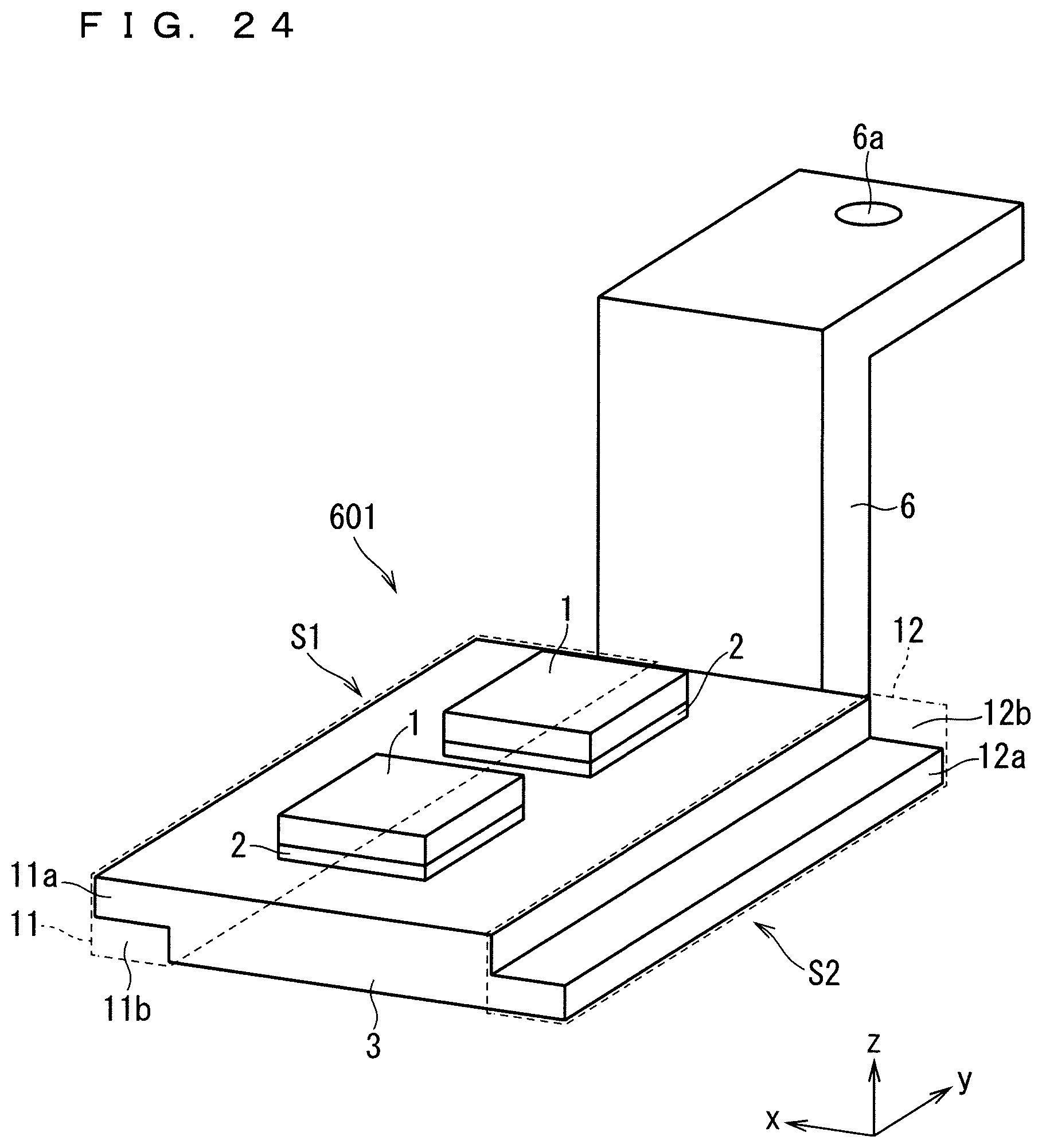 Patent US11854950 Figure 13 – Semiconductor module and semiconductor device