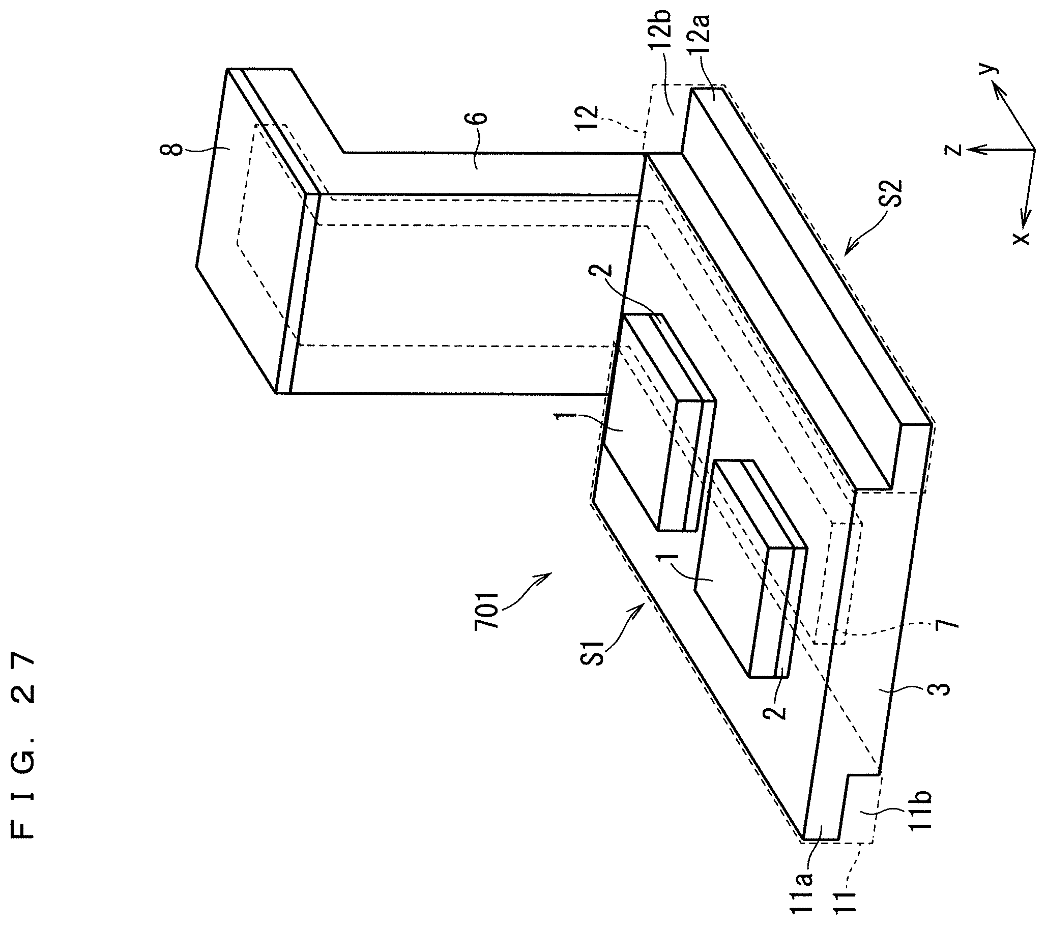 Patent US11854950 Figure 16 – Semiconductor module and semiconductor device