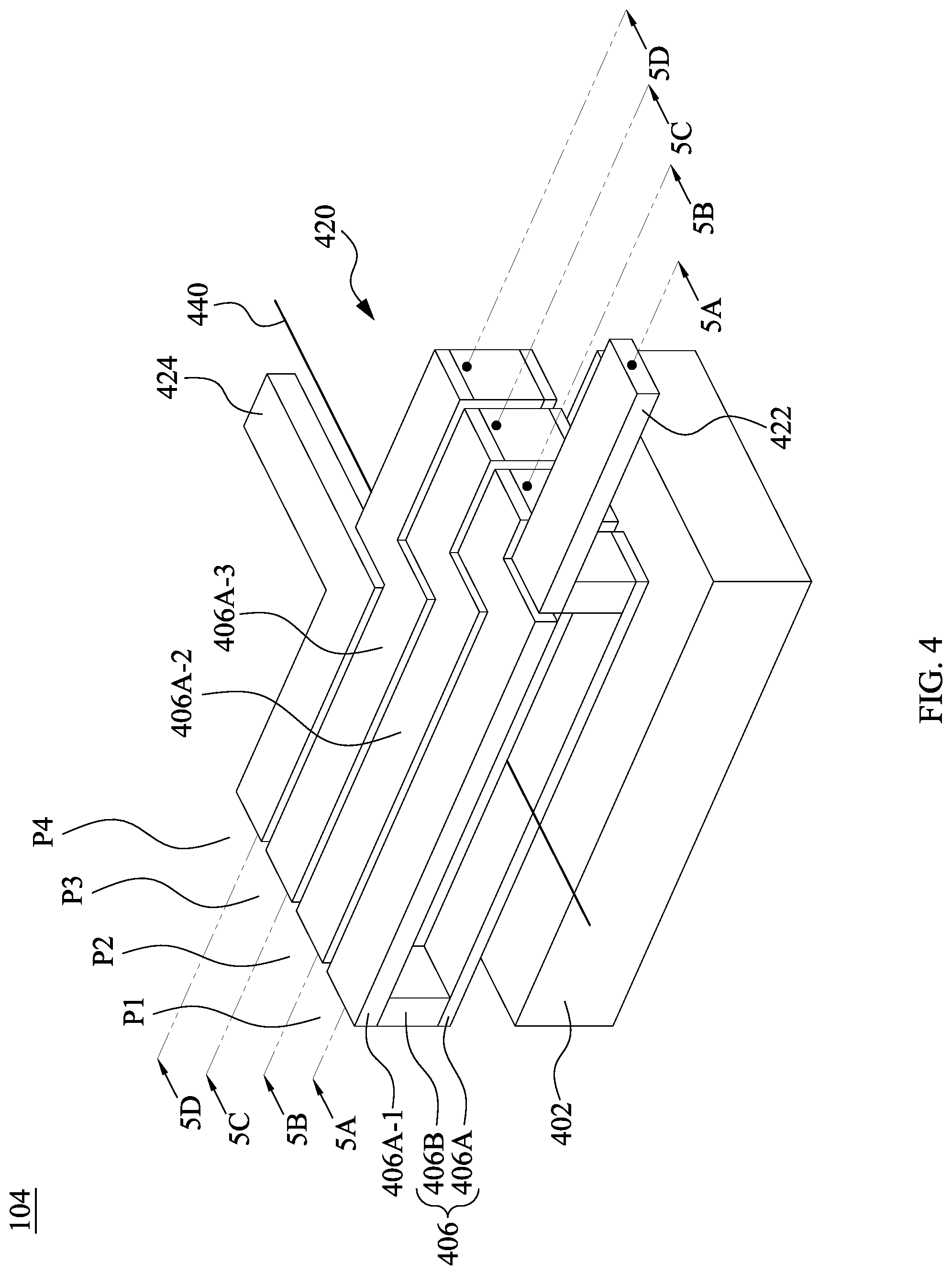 Patent US11854969 Figure 5 – Semiconductor structure and method for forming thereof