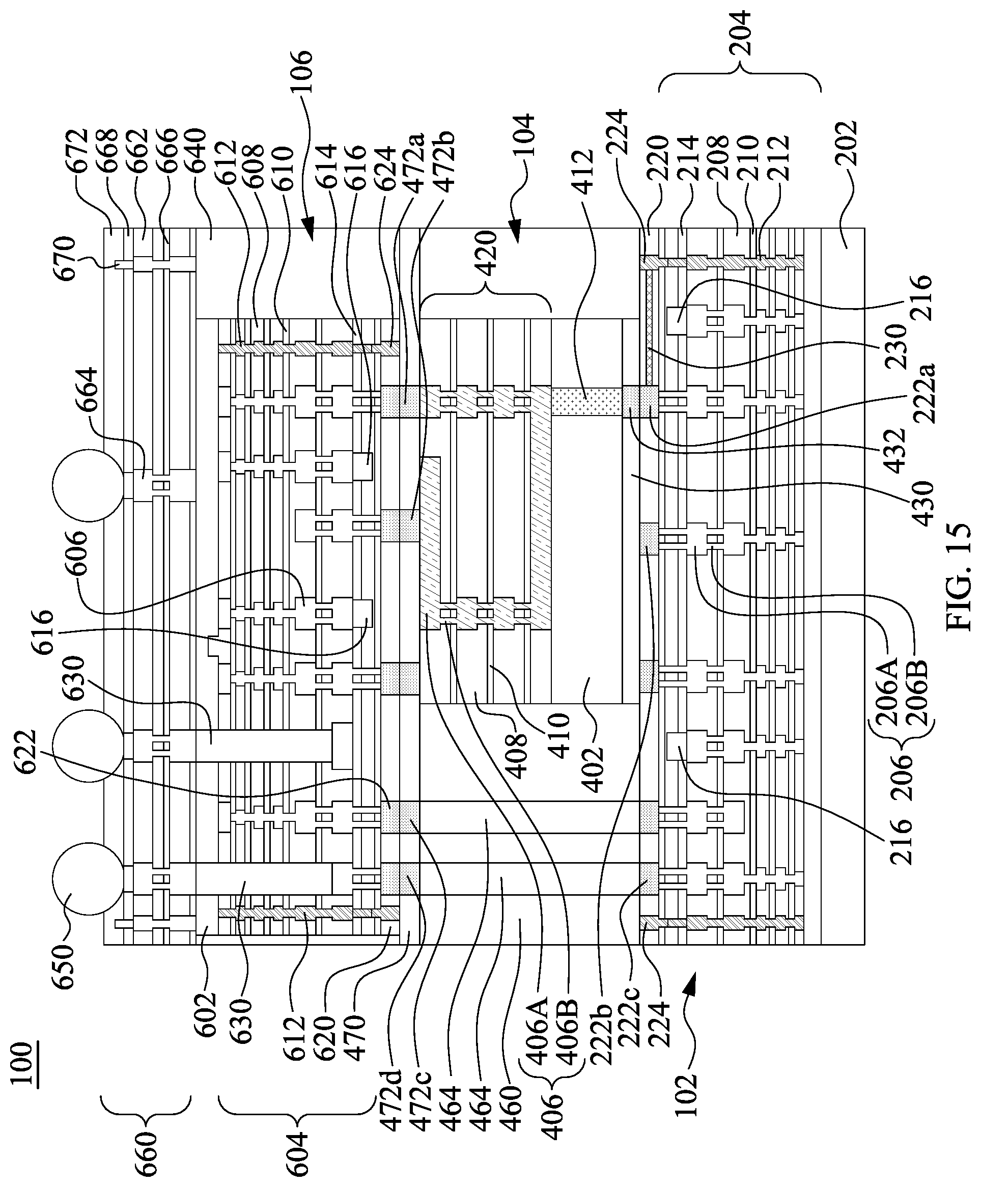 Patent US11854969 Figure 19 – Semiconductor structure and method for forming thereof