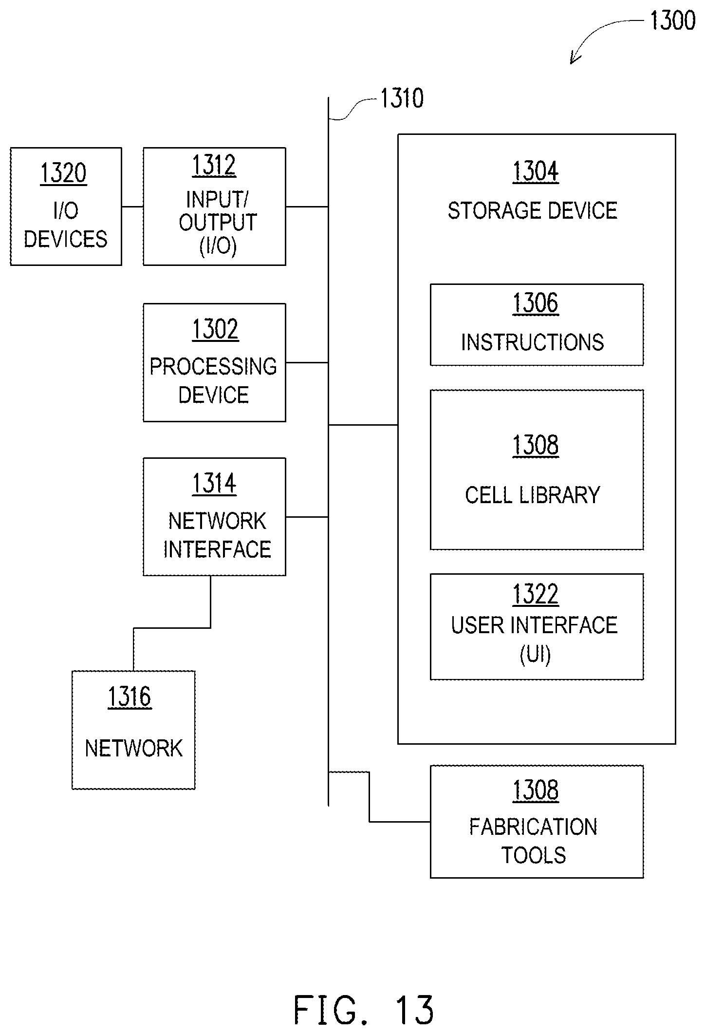 Patent US11854970 Figure 13 – Reducing internal node loading in combination circuits