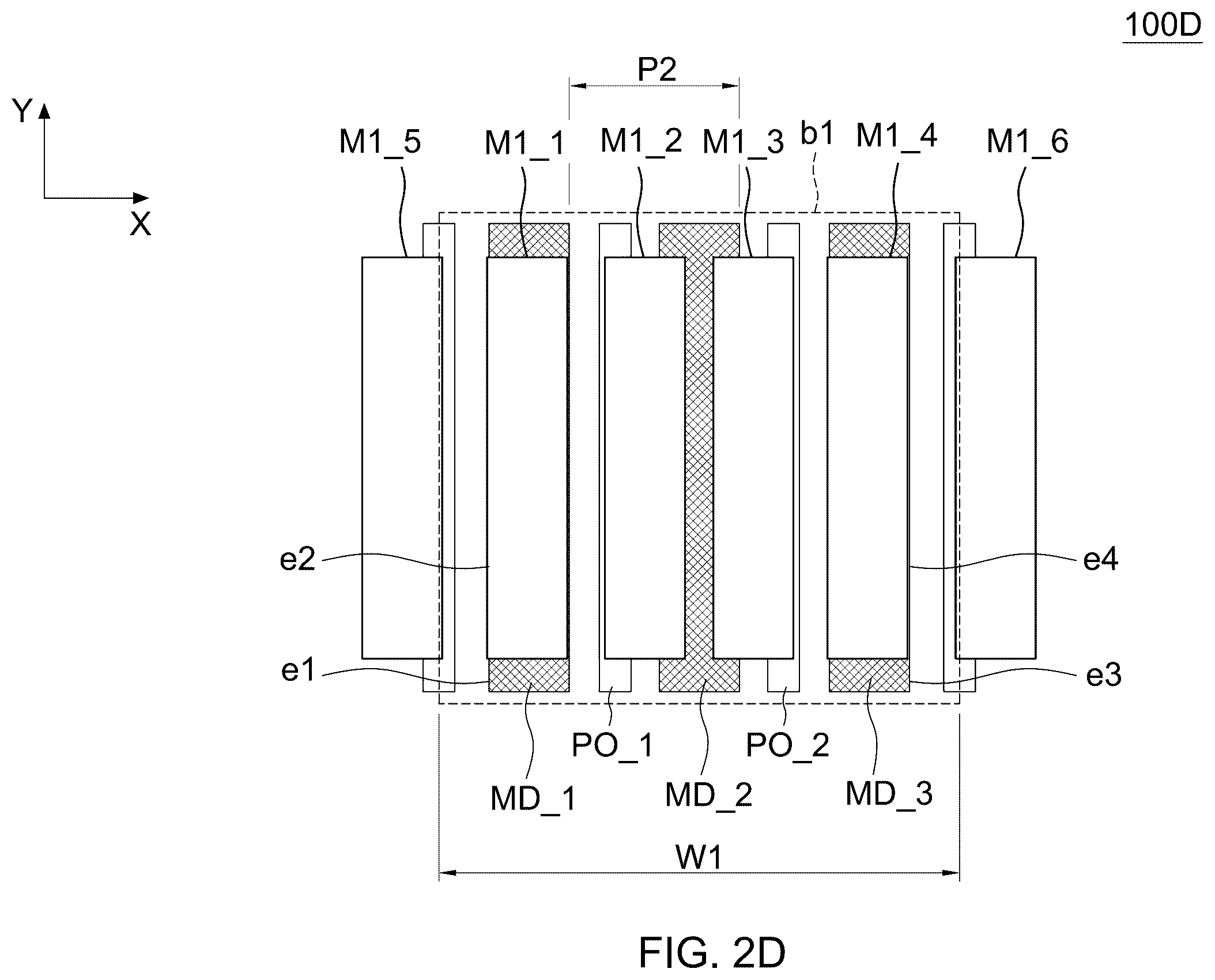 Patent US11854973 Figure 7 – Semiconductor device with reduced resistance and method for manufacturing the same