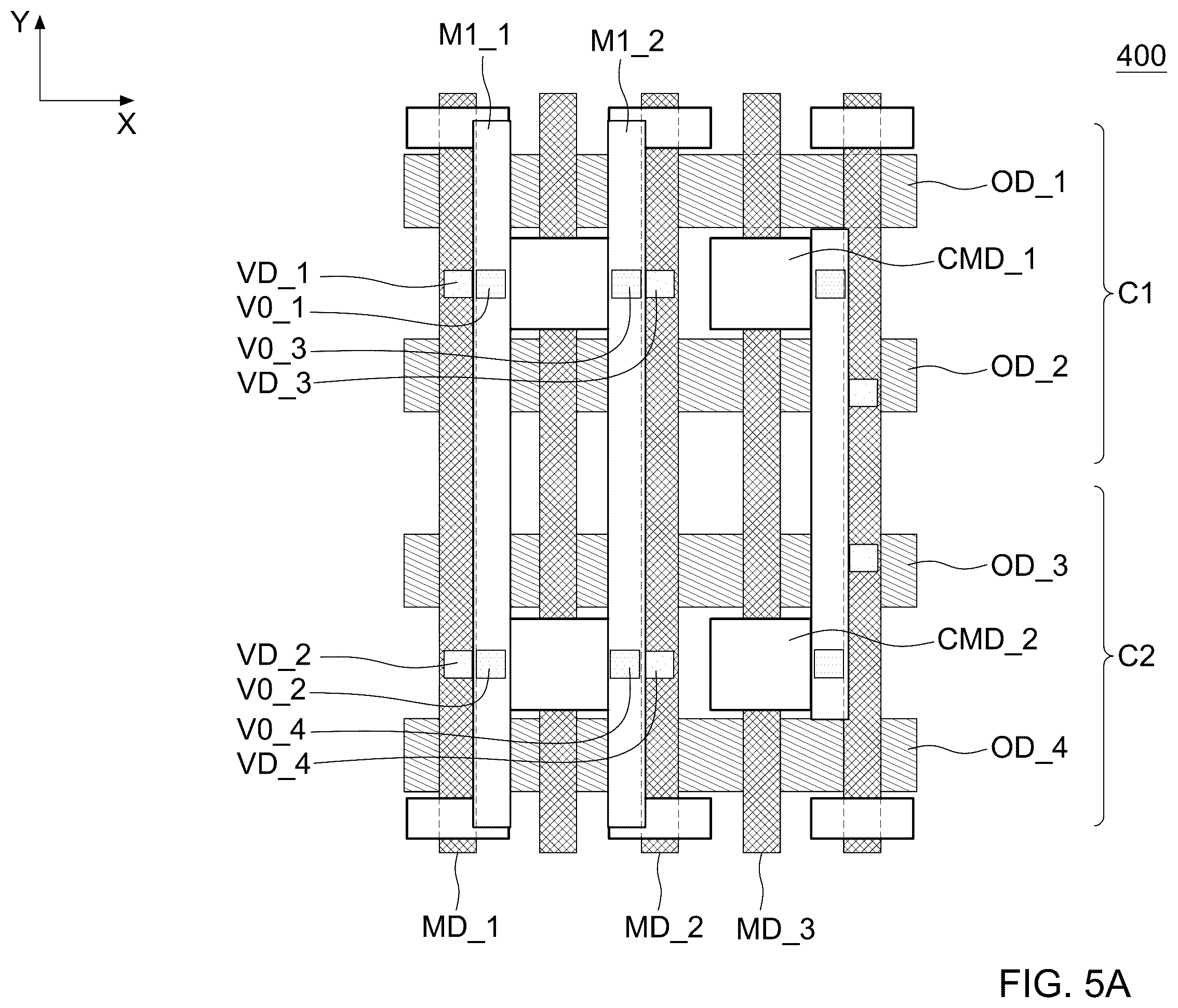 Patent US11854973 Figure 12 – Semiconductor device with reduced resistance and method for manufacturing the same