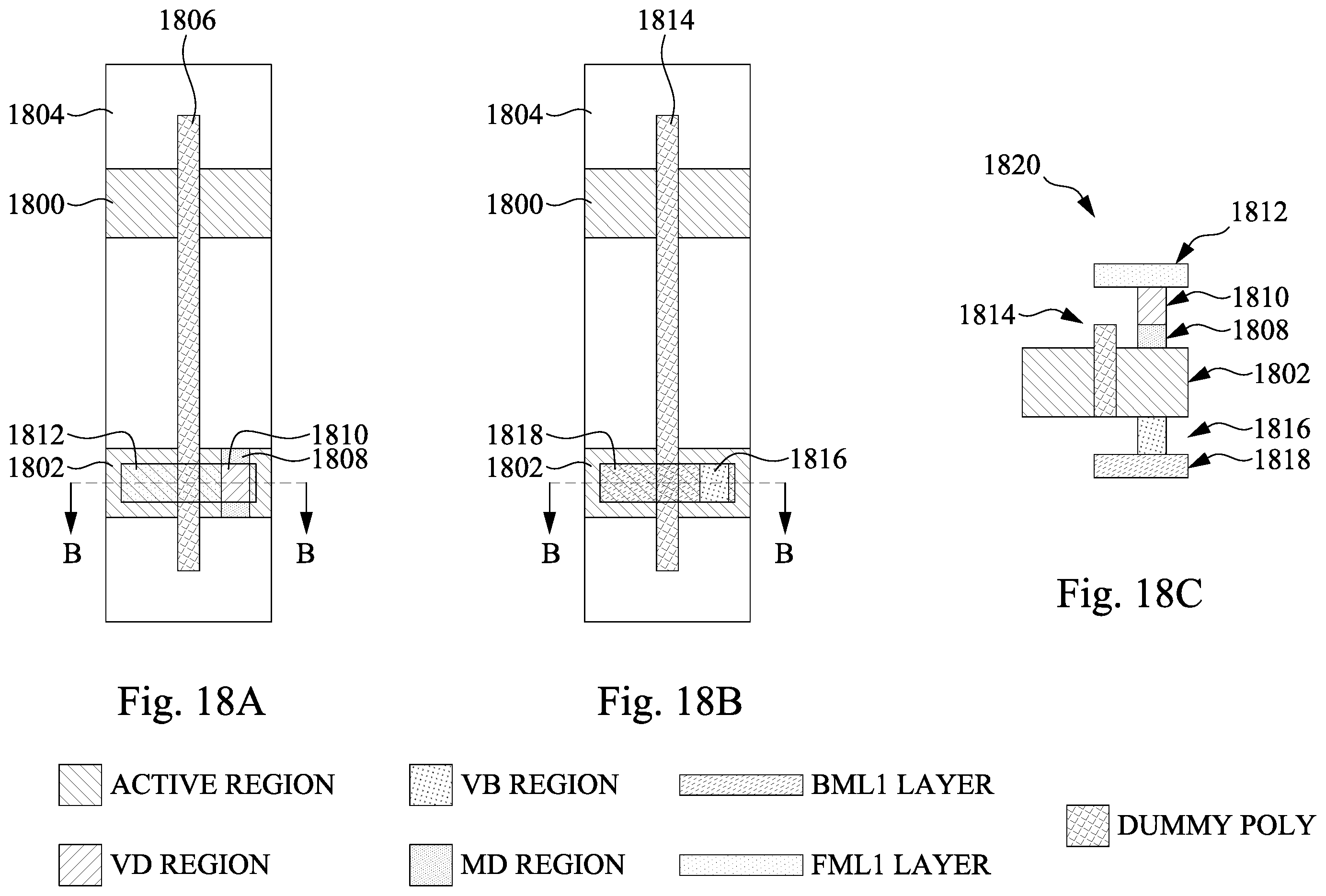 Patent US11854978 Figure 16 – Diagonal backside power and signal routing for an integrated circuit
