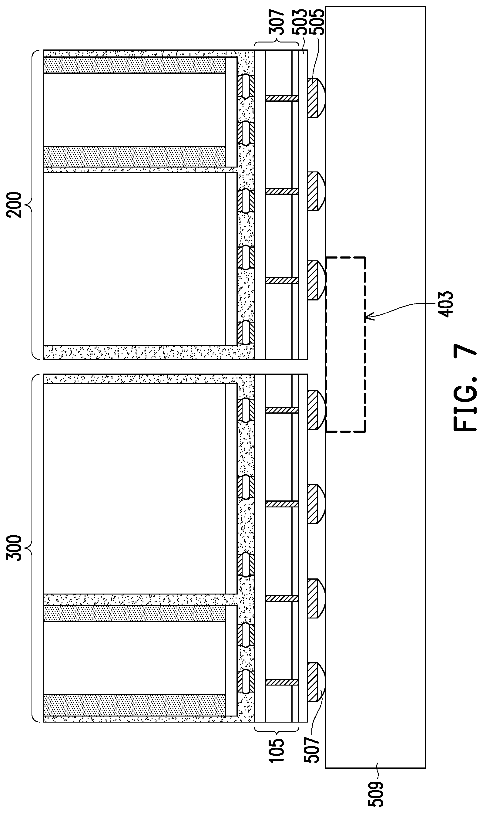 Patent US11854983 Figure 8 – Semiconductor devices and methods of manufacture