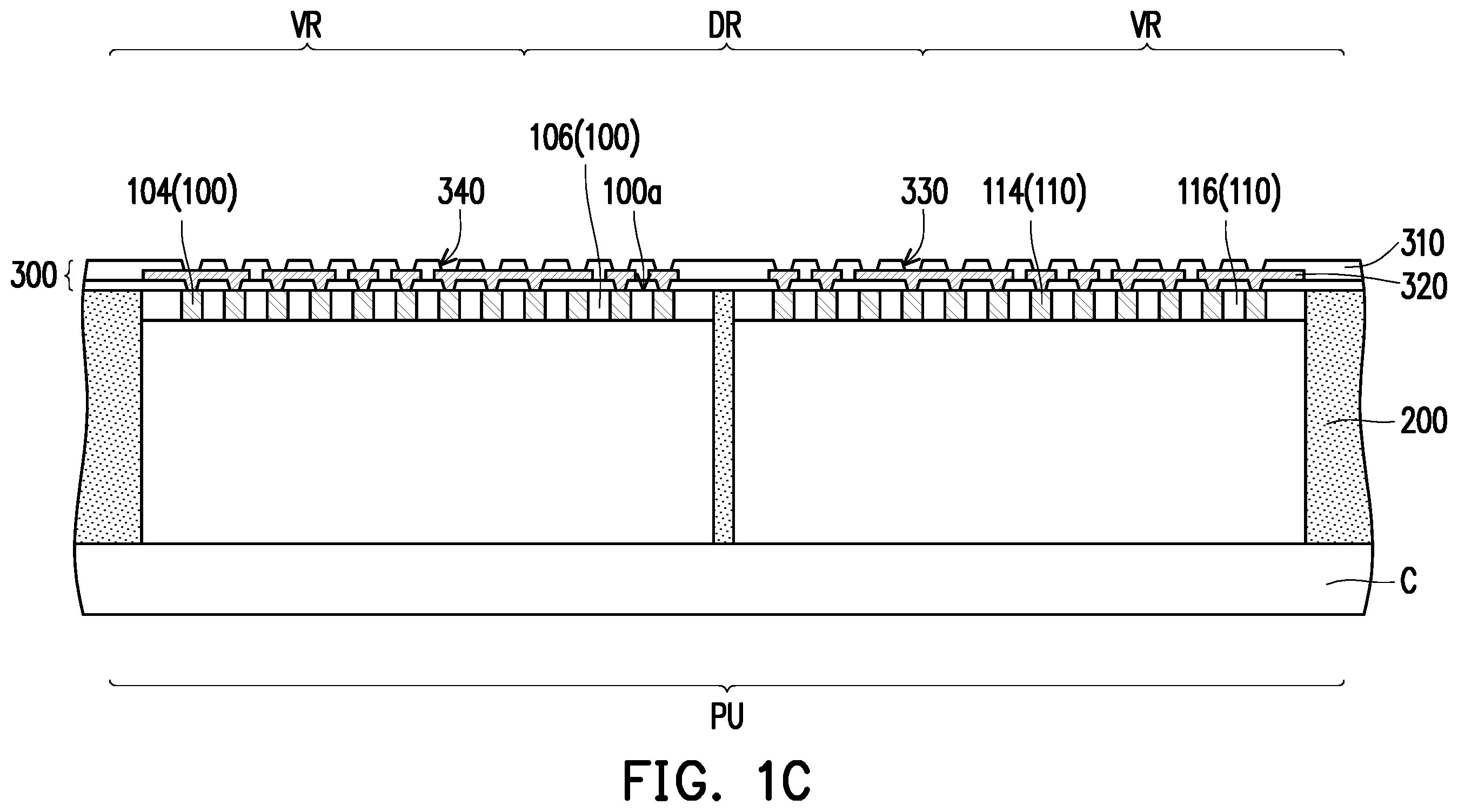 Patent US11854984 Figure 3 – Semiconductor package and manufacturing method thereof