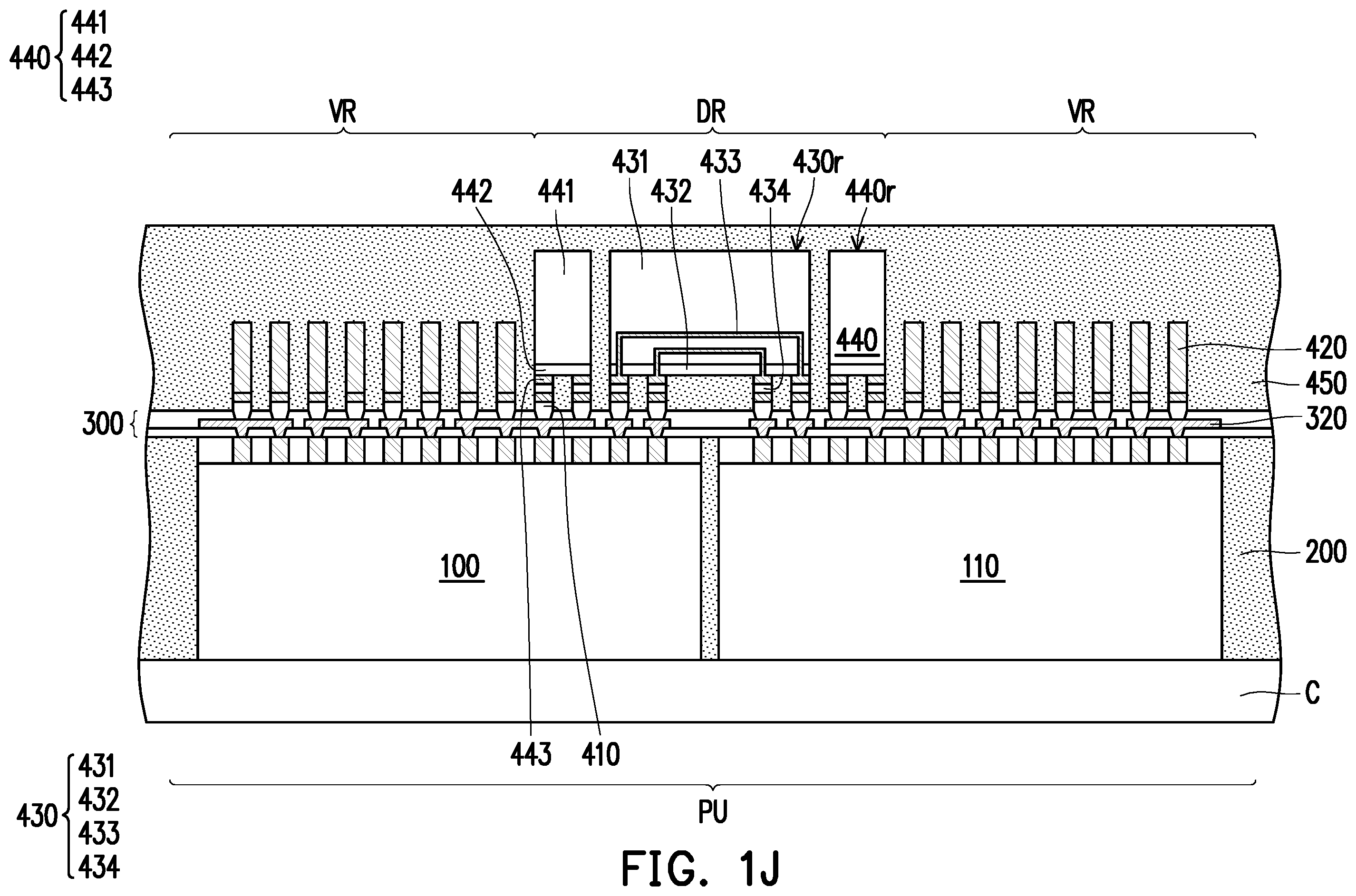 Patent US11854984 Figure 10 – Semiconductor package and manufacturing method thereof