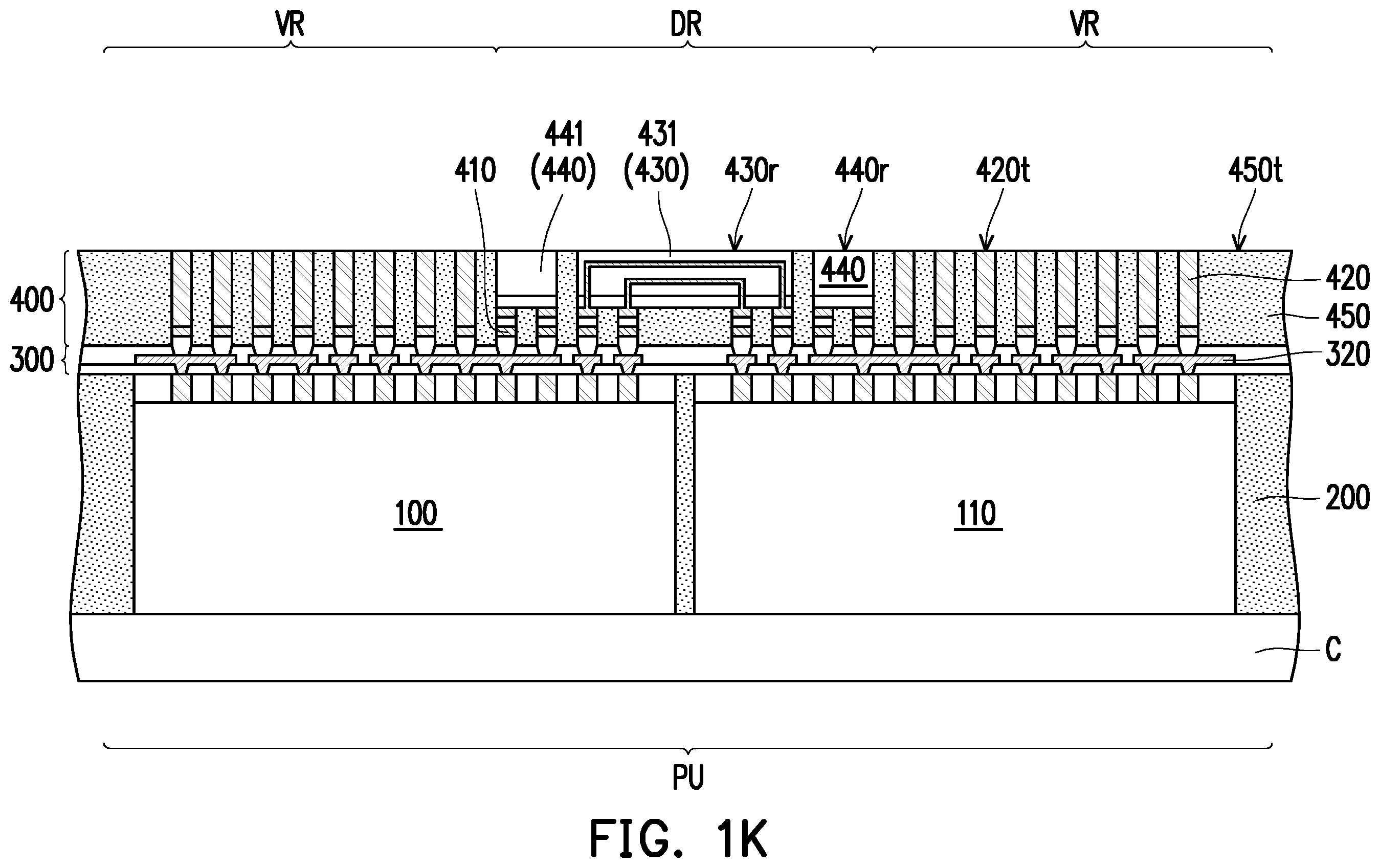 Patent US11854984 Figure 11 – Semiconductor package and manufacturing method thereof