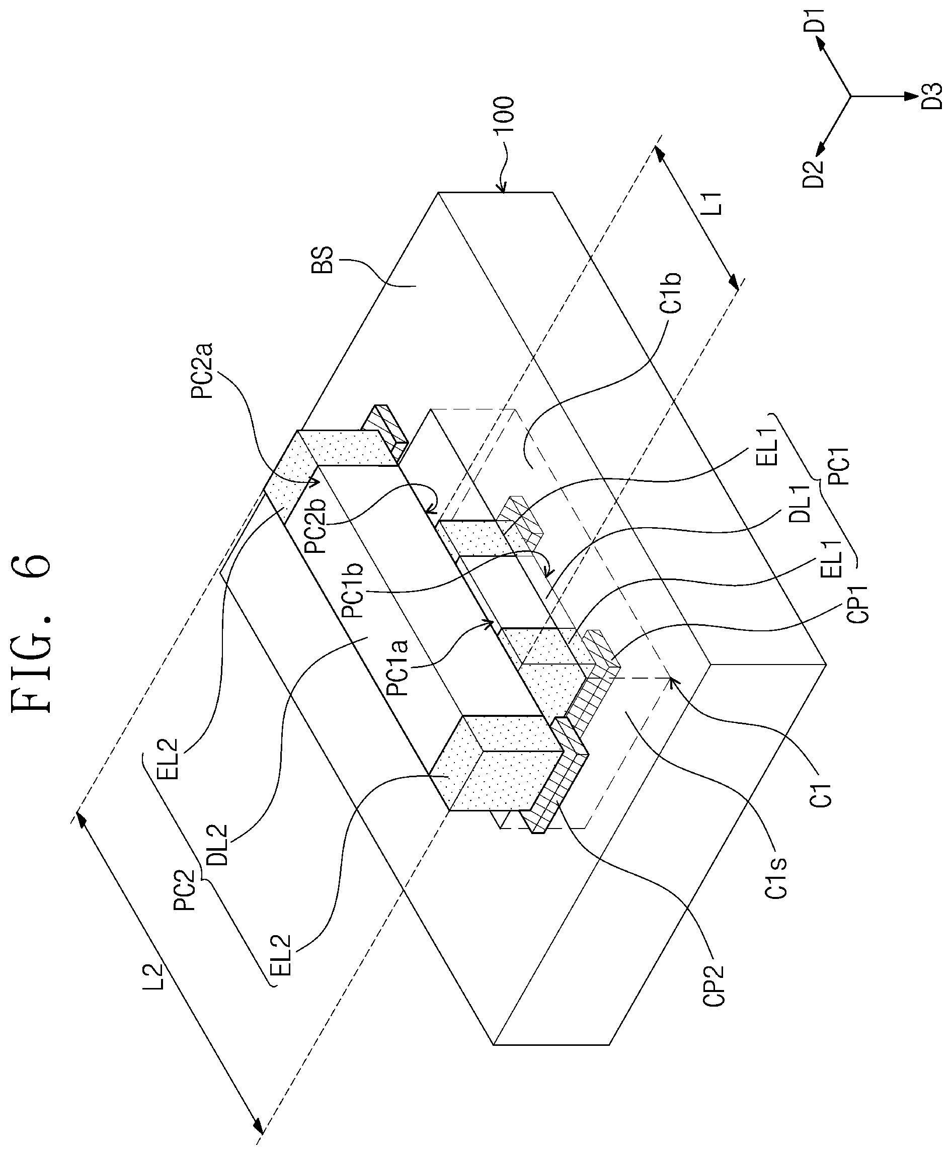 Patent US11854989 Figure 6 – Semiconductor package substrate and semiconductor package including the same