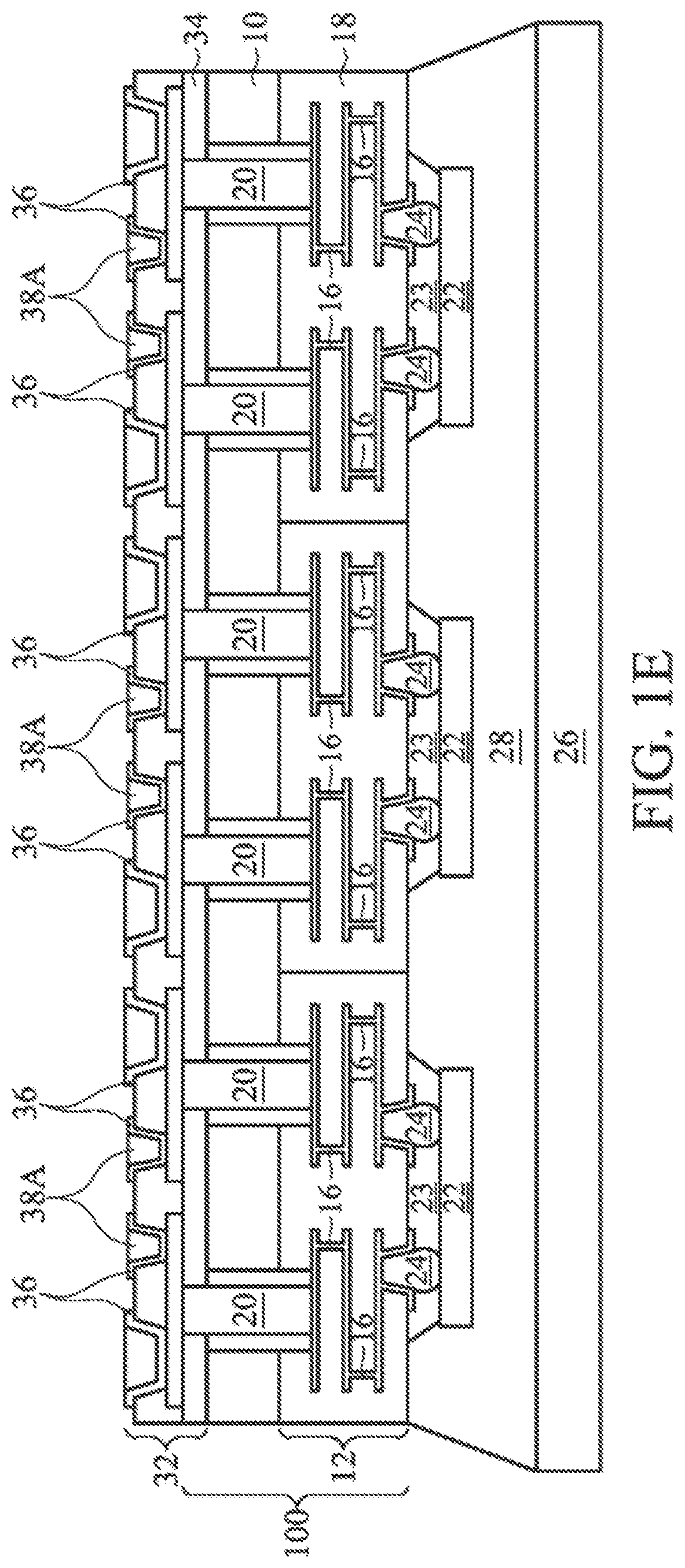 Patent US11854990 Figure 5 – Method for forming a semiconductor device having TSV formed through a silicon interposer and a second silicon substrate with cavity covering a second die